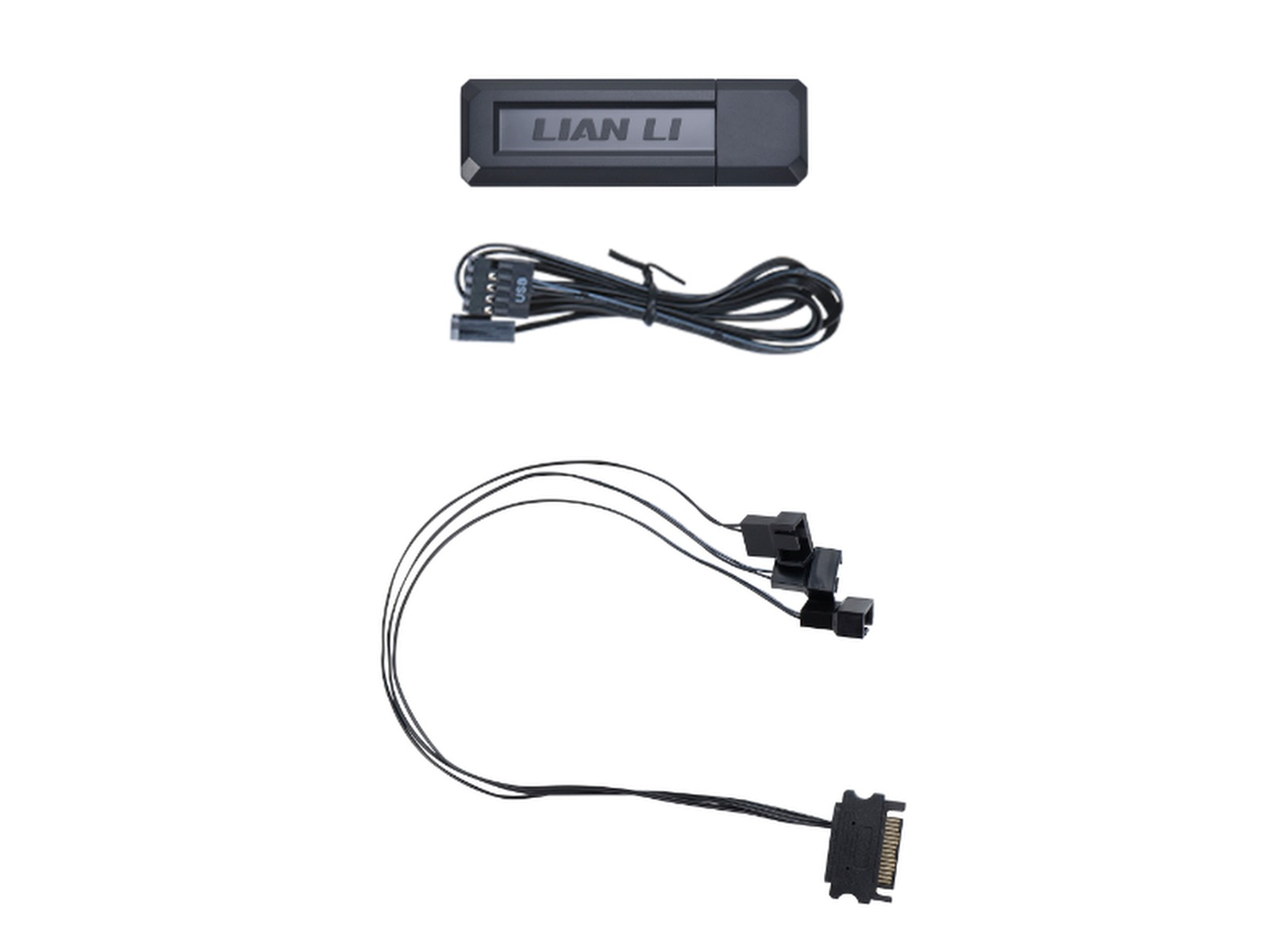 Lian Li L-Wireless Controller (svart) Fläktstyrning