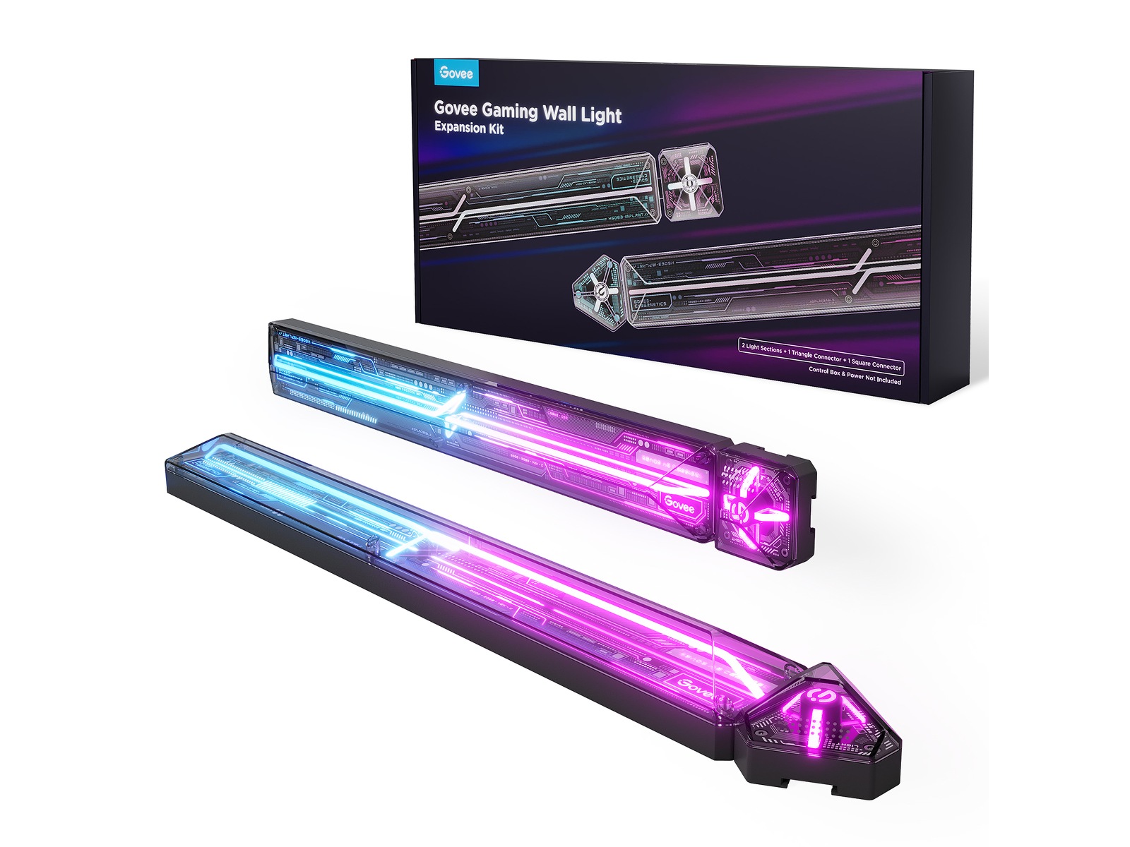 Govee Gaming Wall Light utbyggnadssats Led strips & underhållning