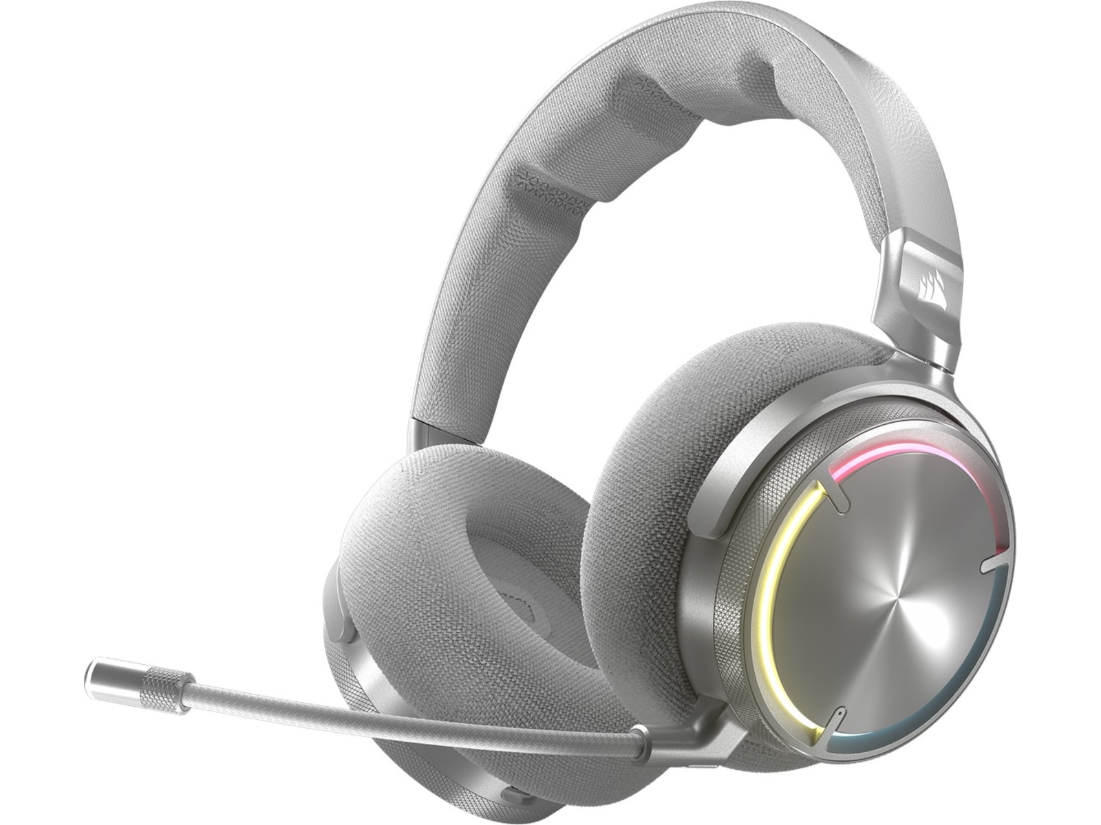 Corsair Virtuoso Max Wireless gamingheadset (silver) -B-Grade Demo headset