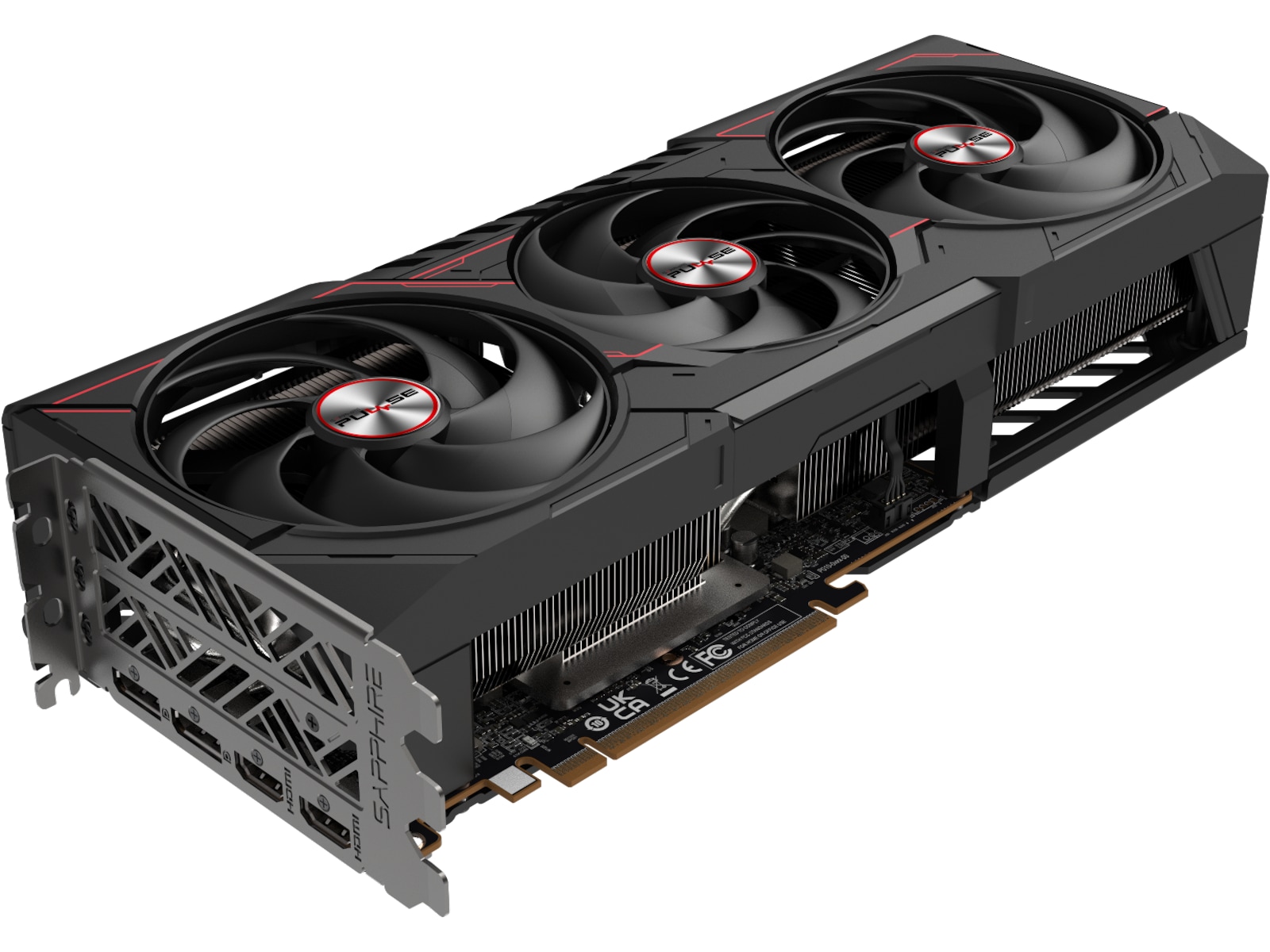 Sapphire PULSE AMD Radeon RX 9070 XT Gaming Grafikkort