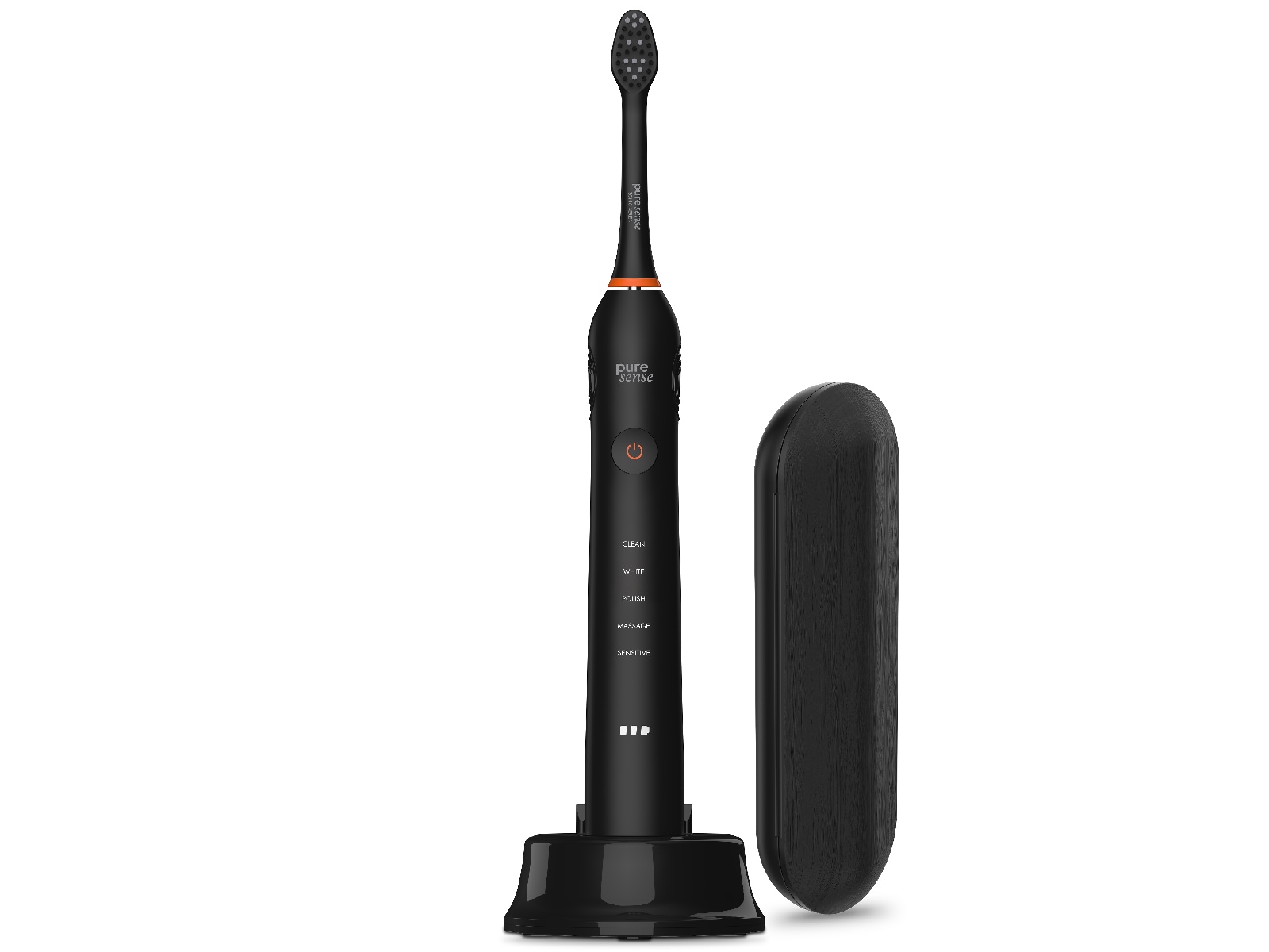 Puresense Dental C Sonic Essential Bundle (svart) Eltandborste