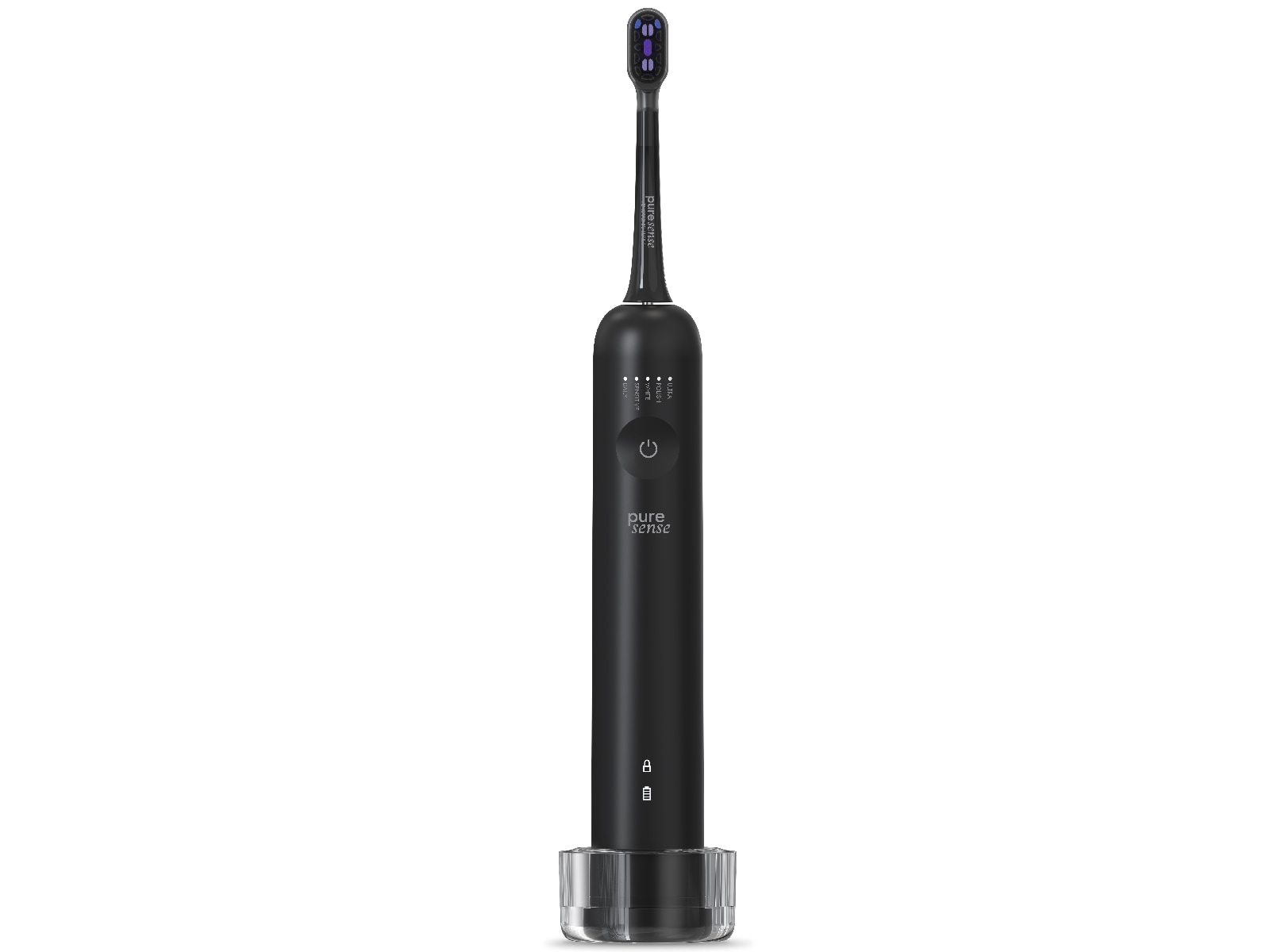 Puresense Dental C Vibrosonic Essential Bundle (svart) Eltandborste