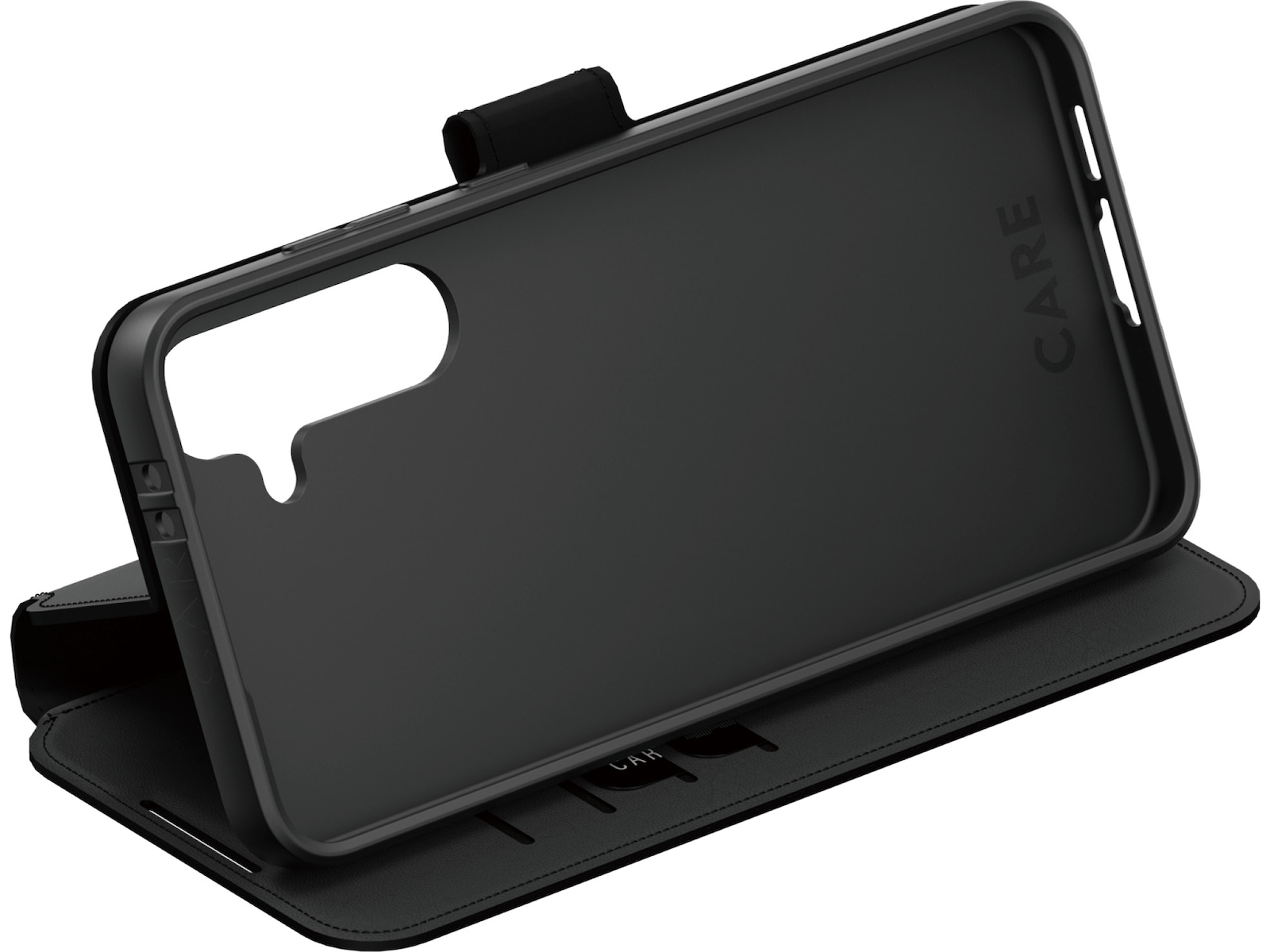 PanzerGlass CARE Galaxy S25 Feature plånboksfodral (svart) Mobilskal