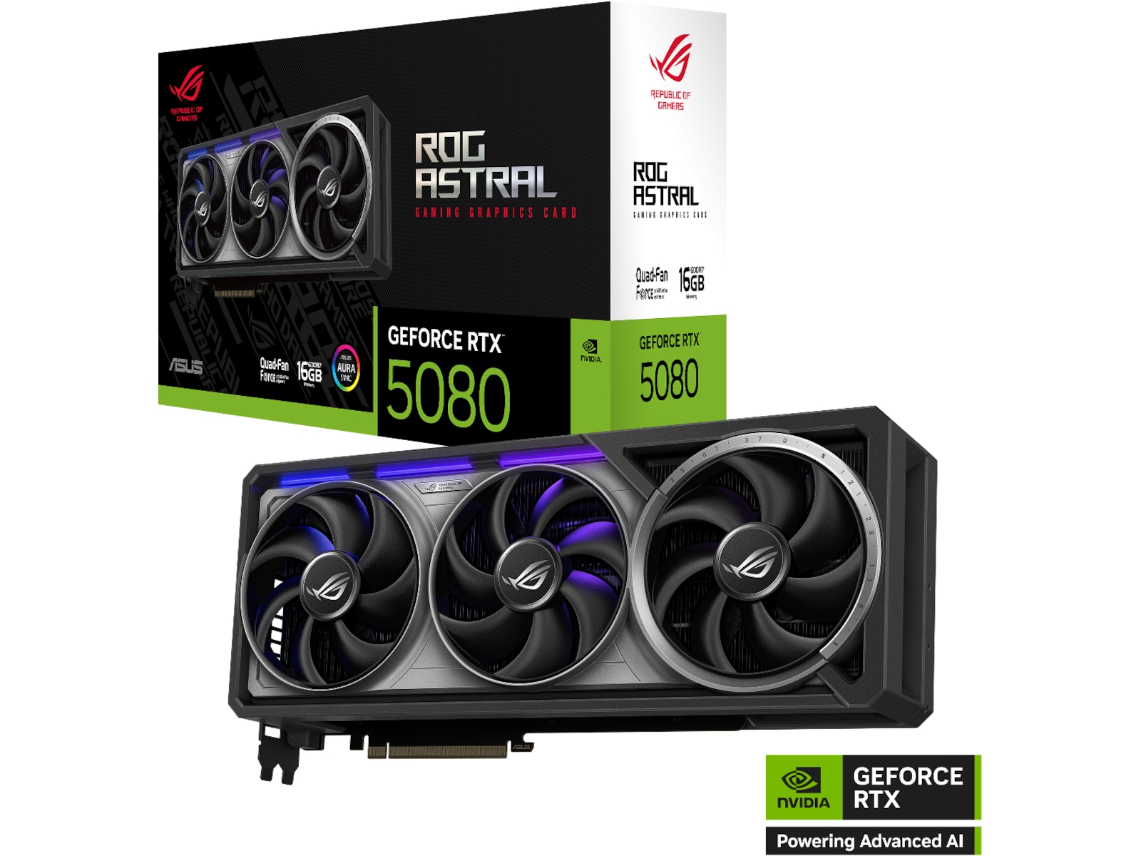 ASUS ROG Astral GeForce RTX 5080 Grafikkort