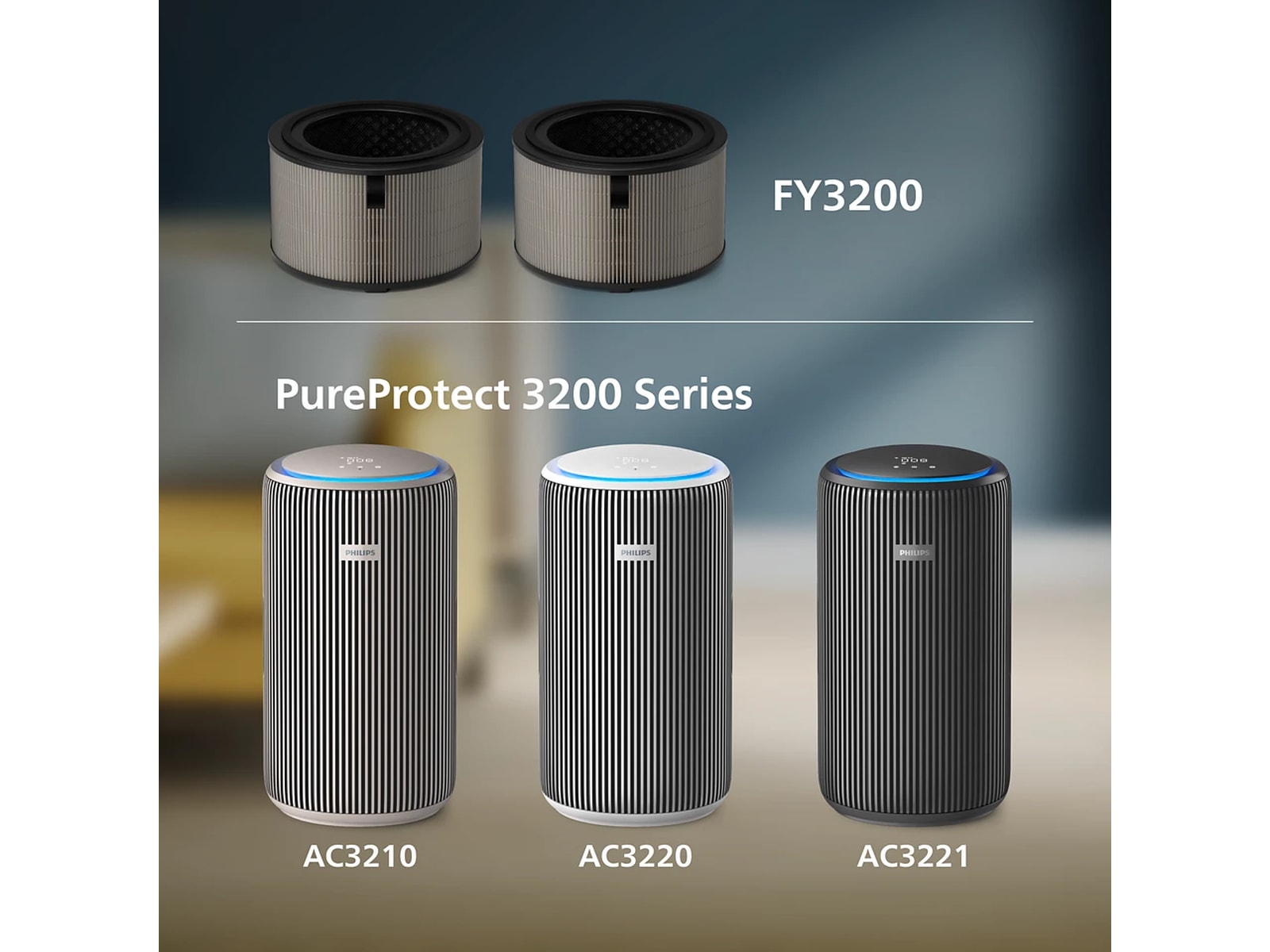 Philips PureProtect 3200 Series HEPA NanoProtect-filter Luftrenare