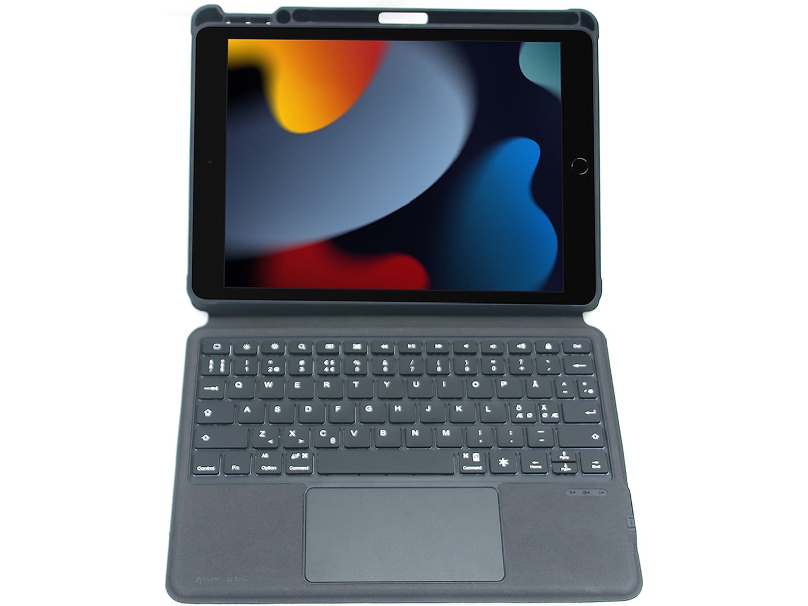 4smarts iPad Air 13" 2-i-1 Tangentbordfodral (grå) -B-Grade Demo övrigt i datorer