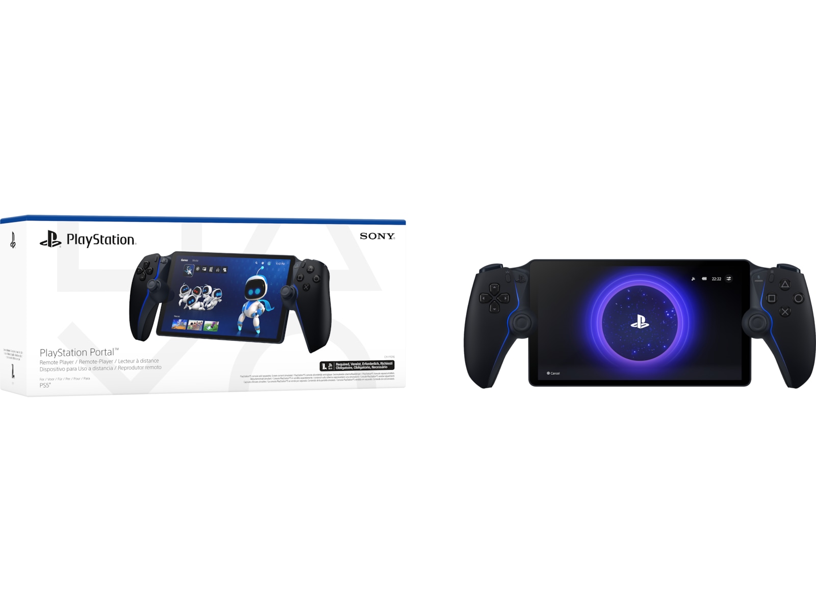 PlayStation Portal Remote Player (Midnight Black) Tillbehör till spelkonsoler