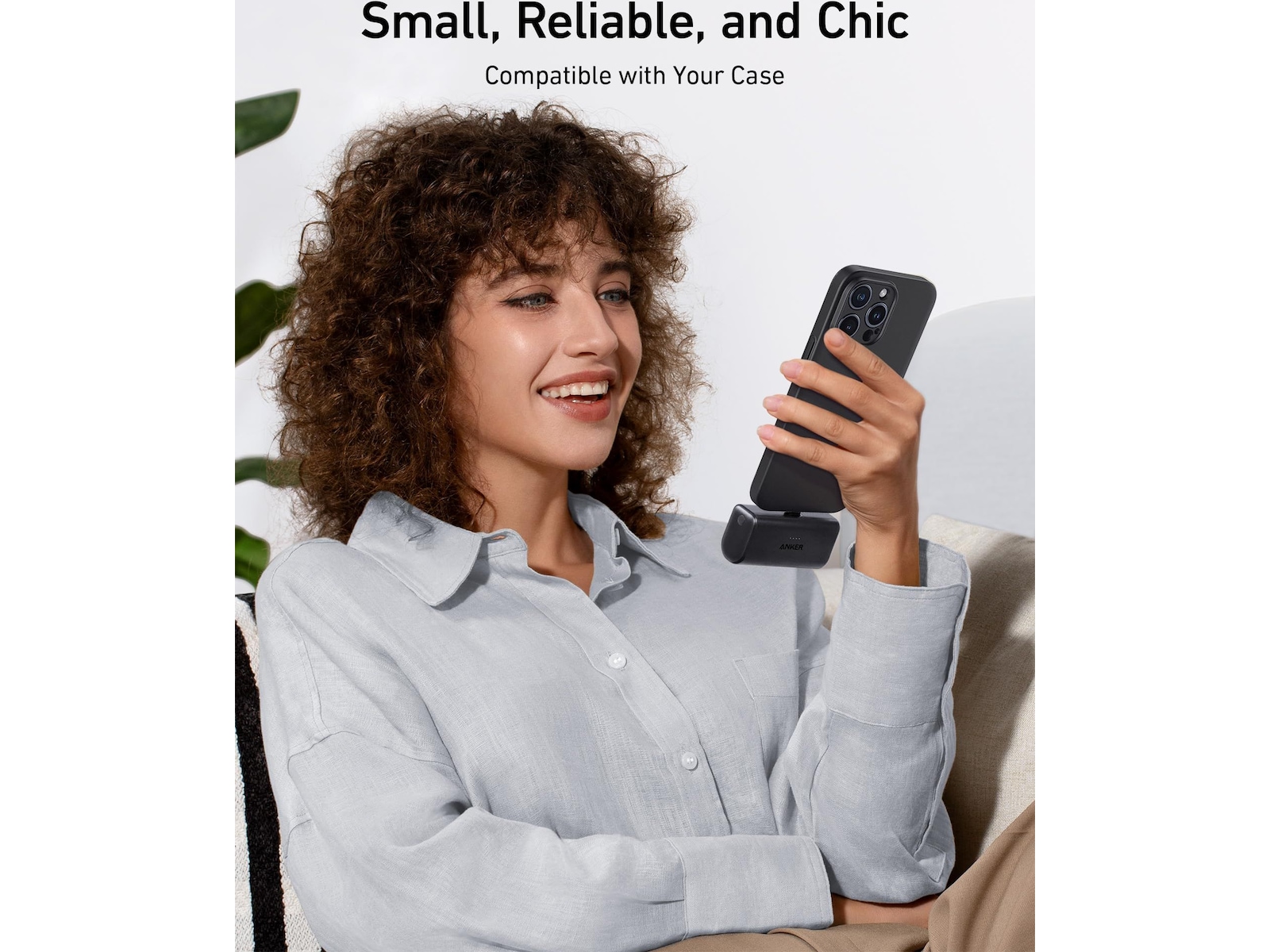 Anker Nano Powerbank 5000mAh (svart) Powerbank