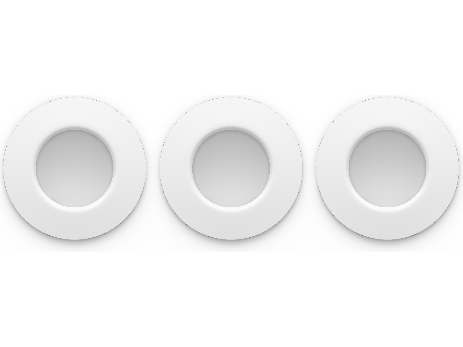 Philips Hue Slim infälld belysning 90 mm (vit) 3pk -B-Grade Demo hem & hushåll
