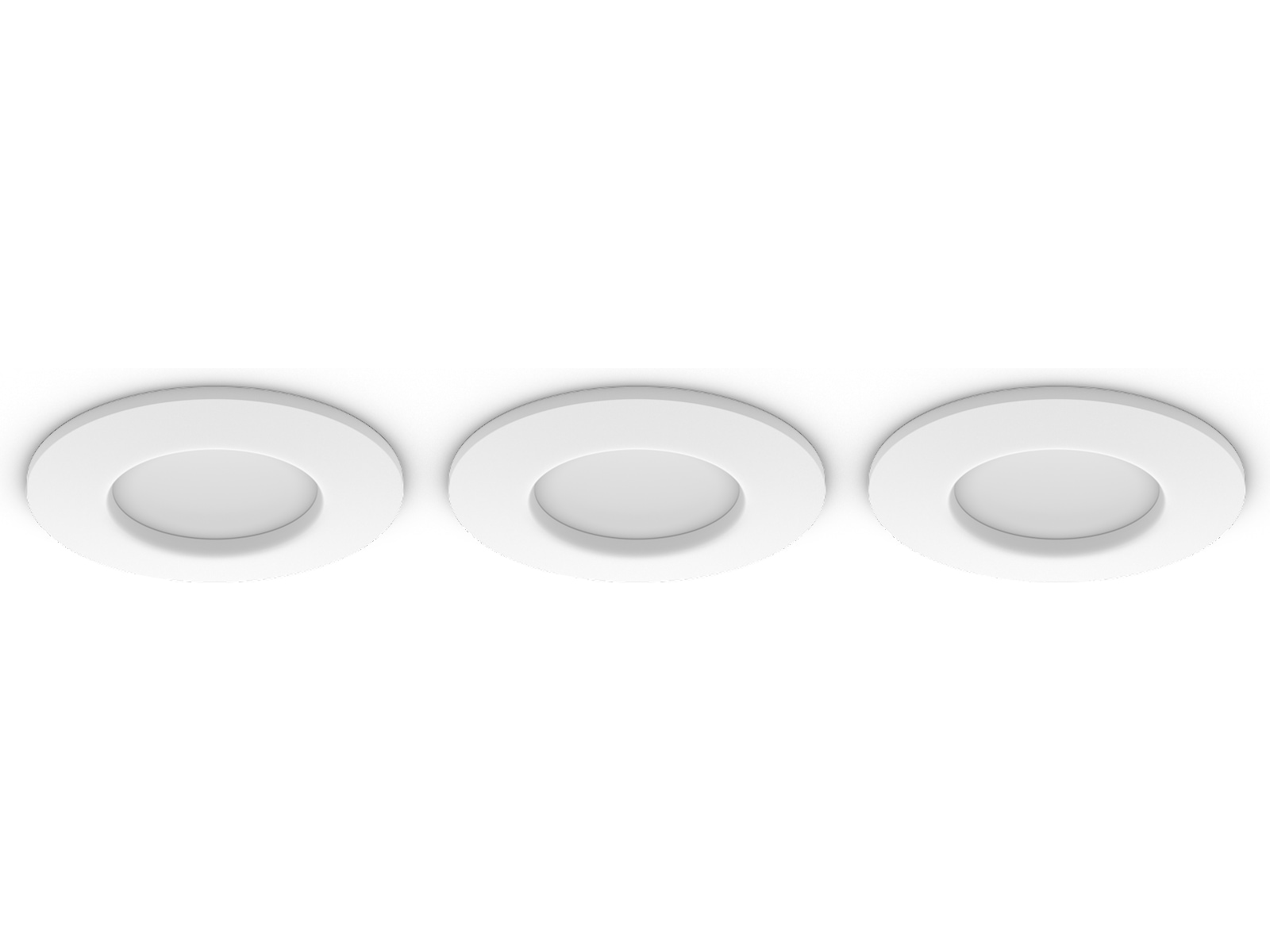 Philips Hue Slim infälld belysning 90 mm (vit) 3pk -B-Grade Demo hem & hushåll