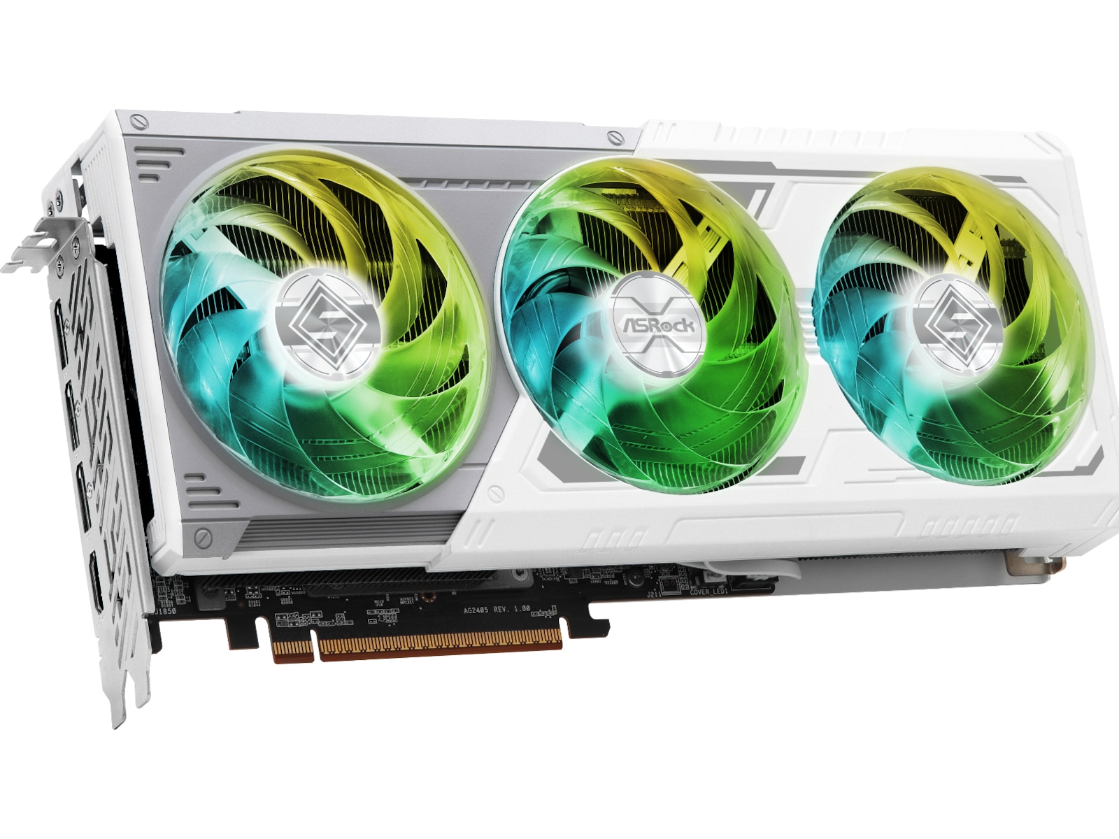 ASRock AMD Radeon RX 9070 Steel Legend OC Grafikkort