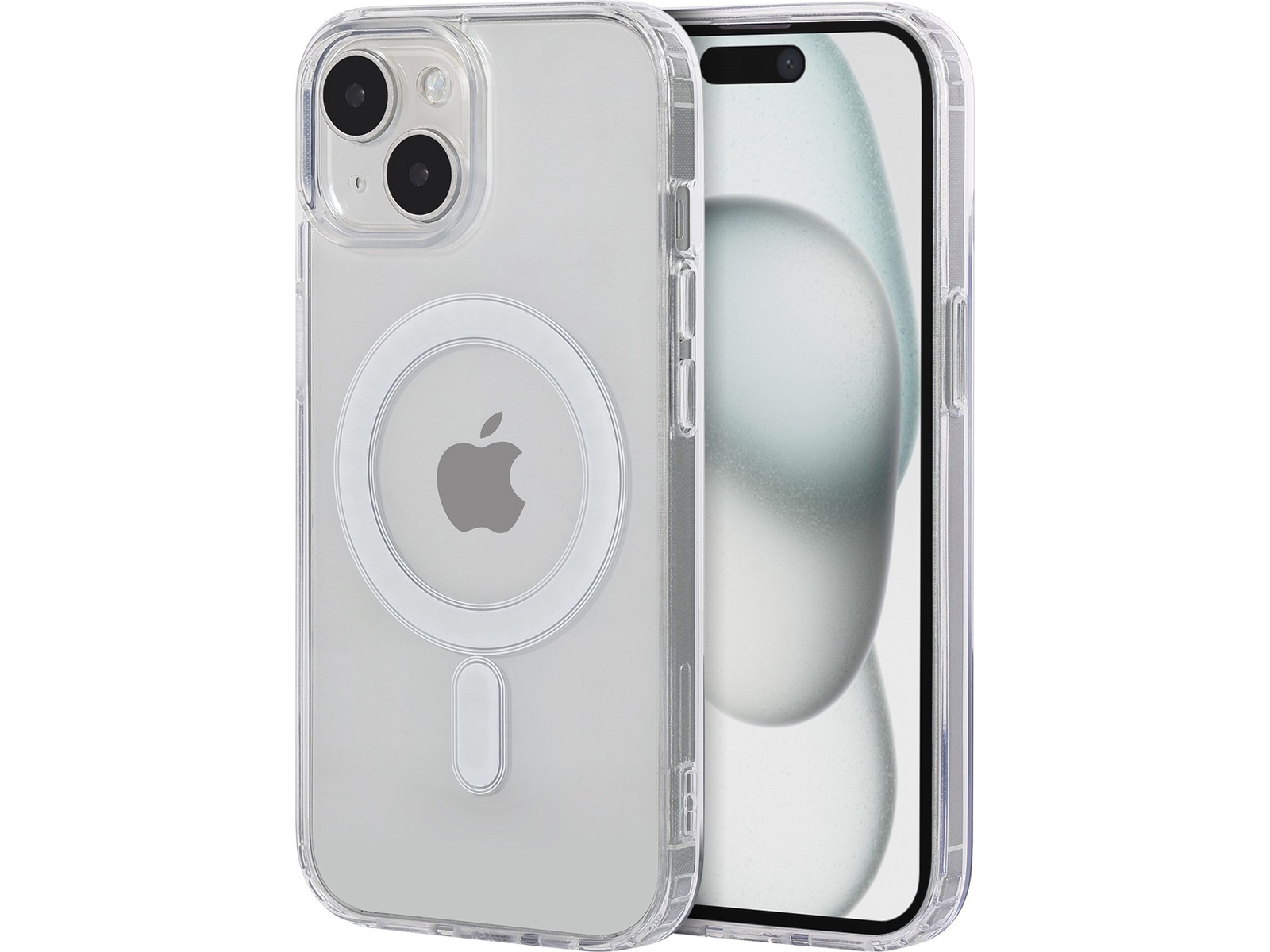 iiglo iPhone 15 Magnetic Silikonskal (transparent) Mobilskal
