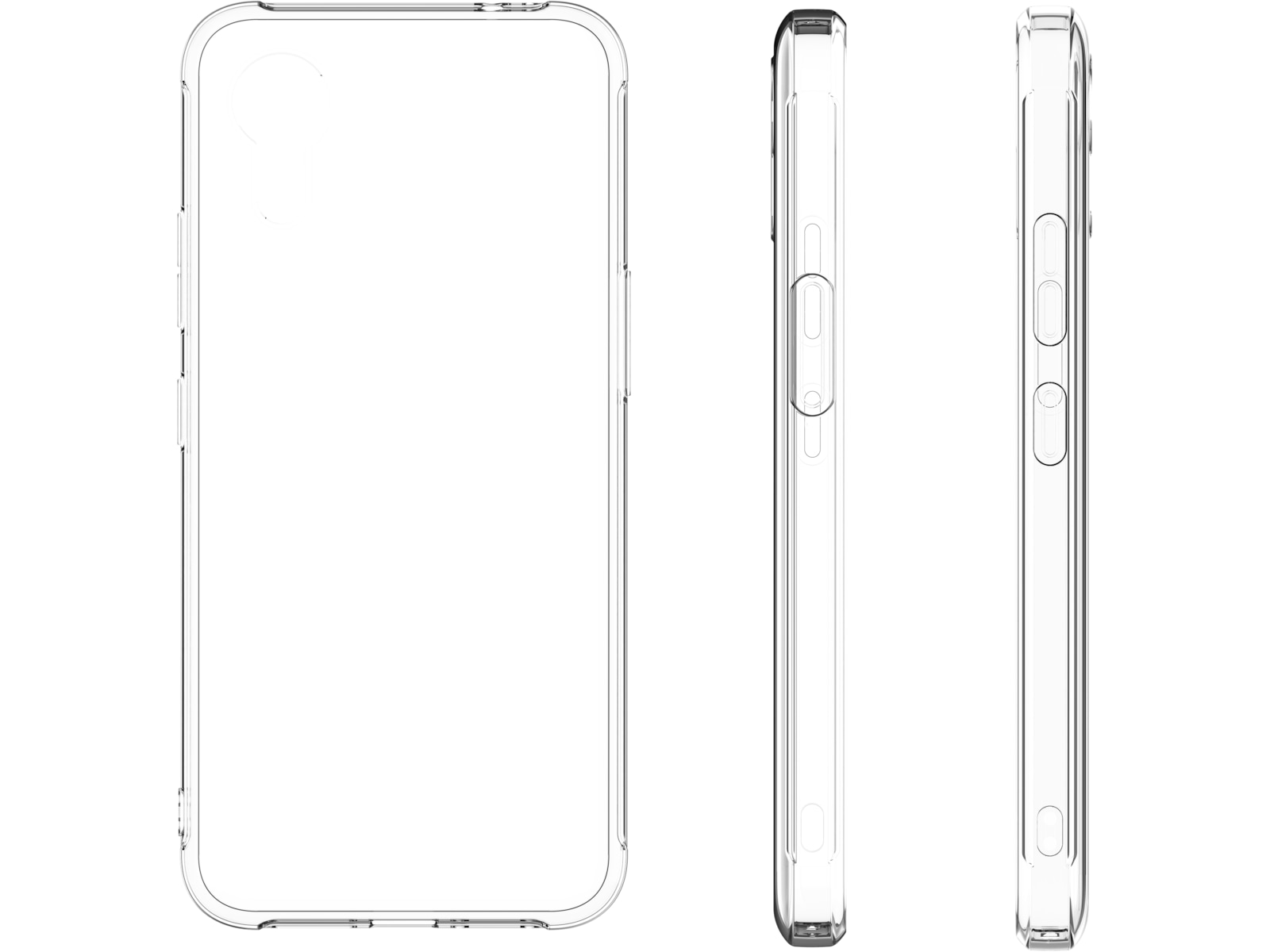iiglo Galaxy Xcover 7 Pro Clear Case (transparent) Mobilskal