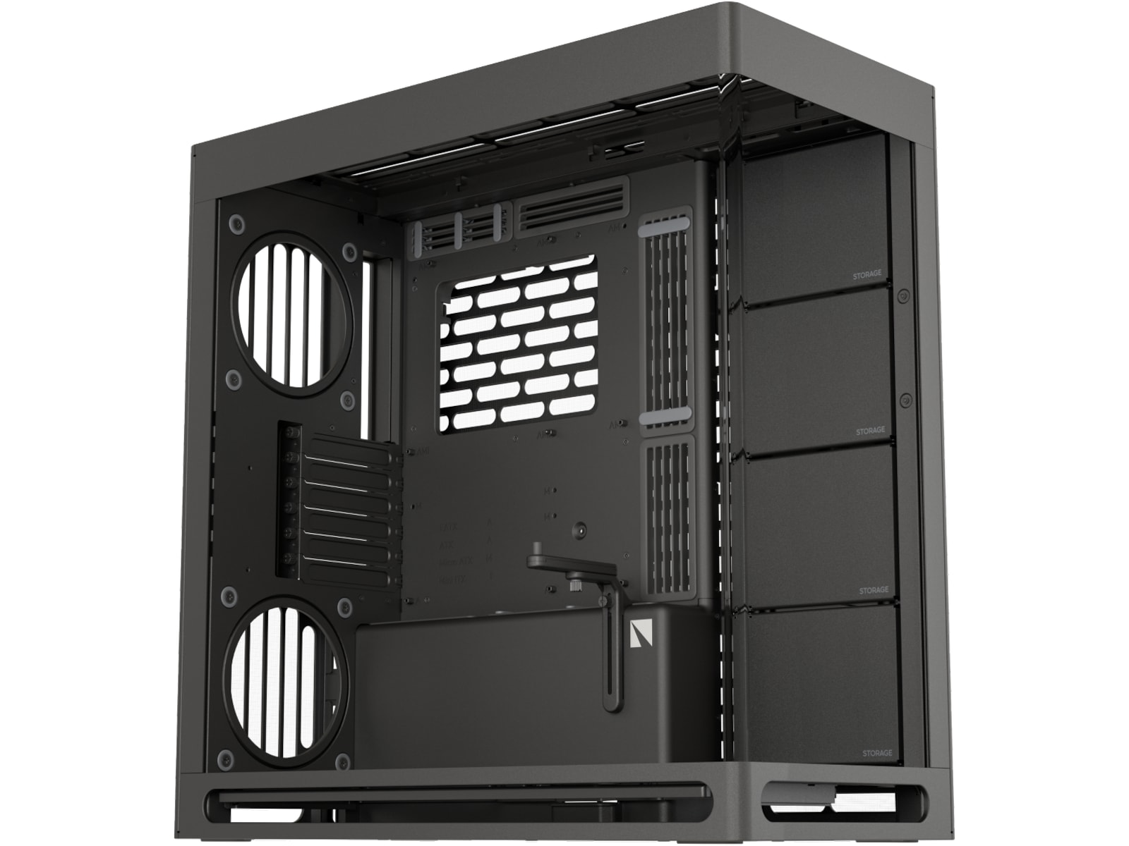 HAVN HS 420 Mid Tower (svart) Midi tower