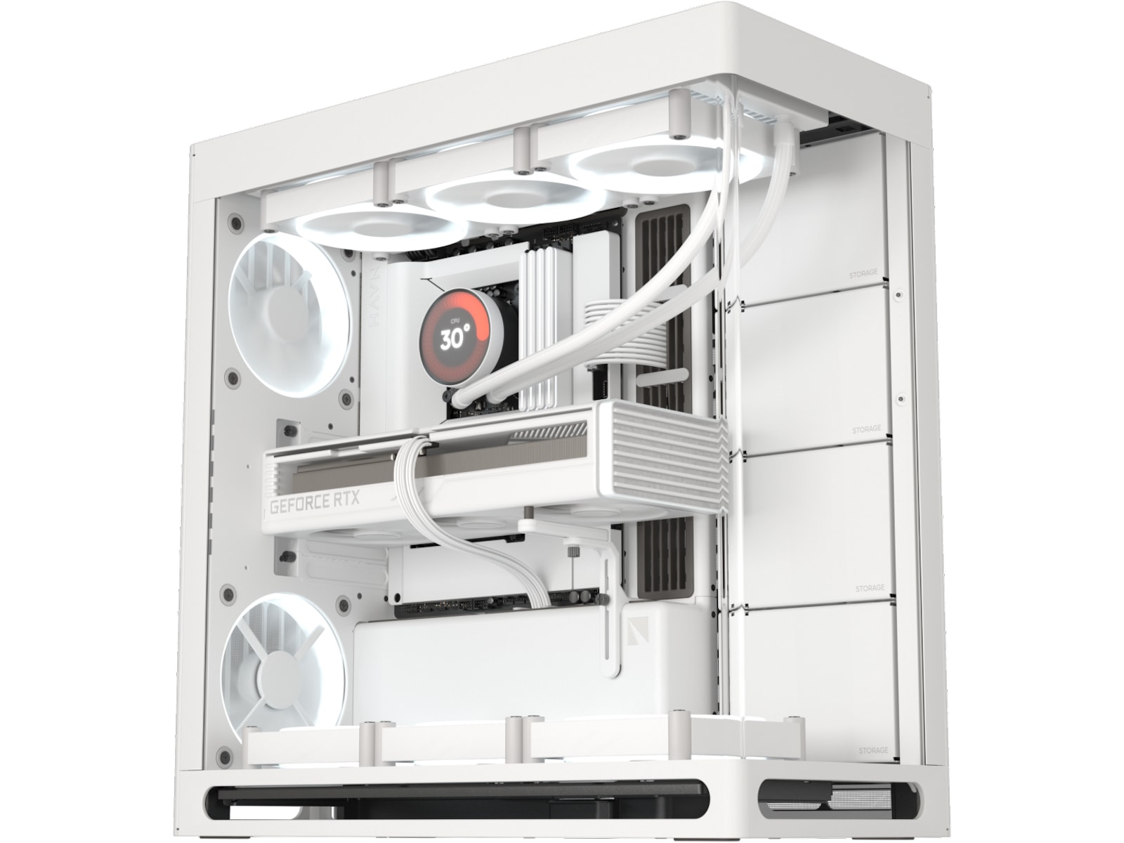 HAVN HS 420 Mid Tower (vit) Midi tower