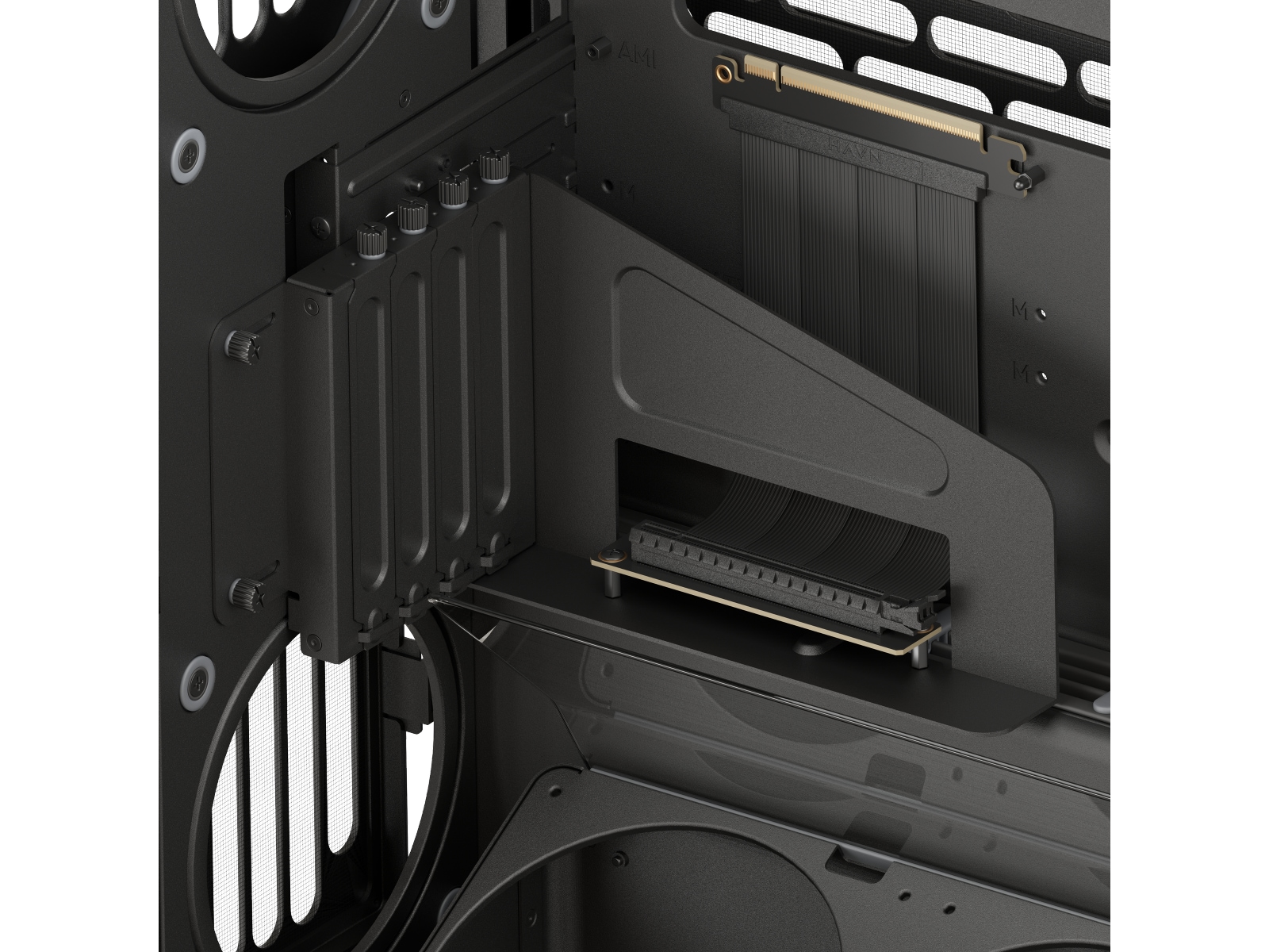 HAVN HS 420 VGPU Mid Tower (svart) Midi tower