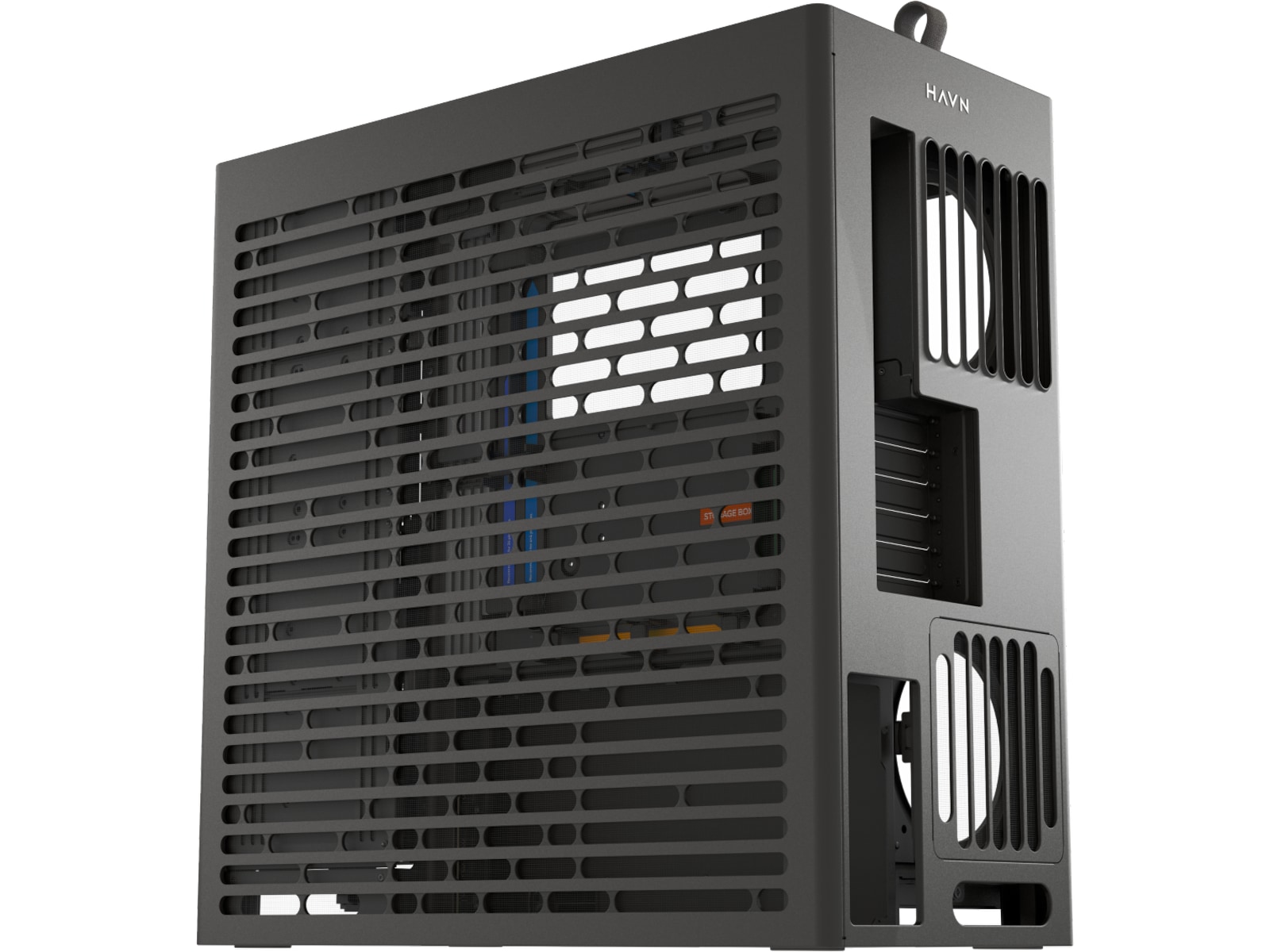 HAVN HS 420 VGPU Mid Tower (svart) Midi tower
