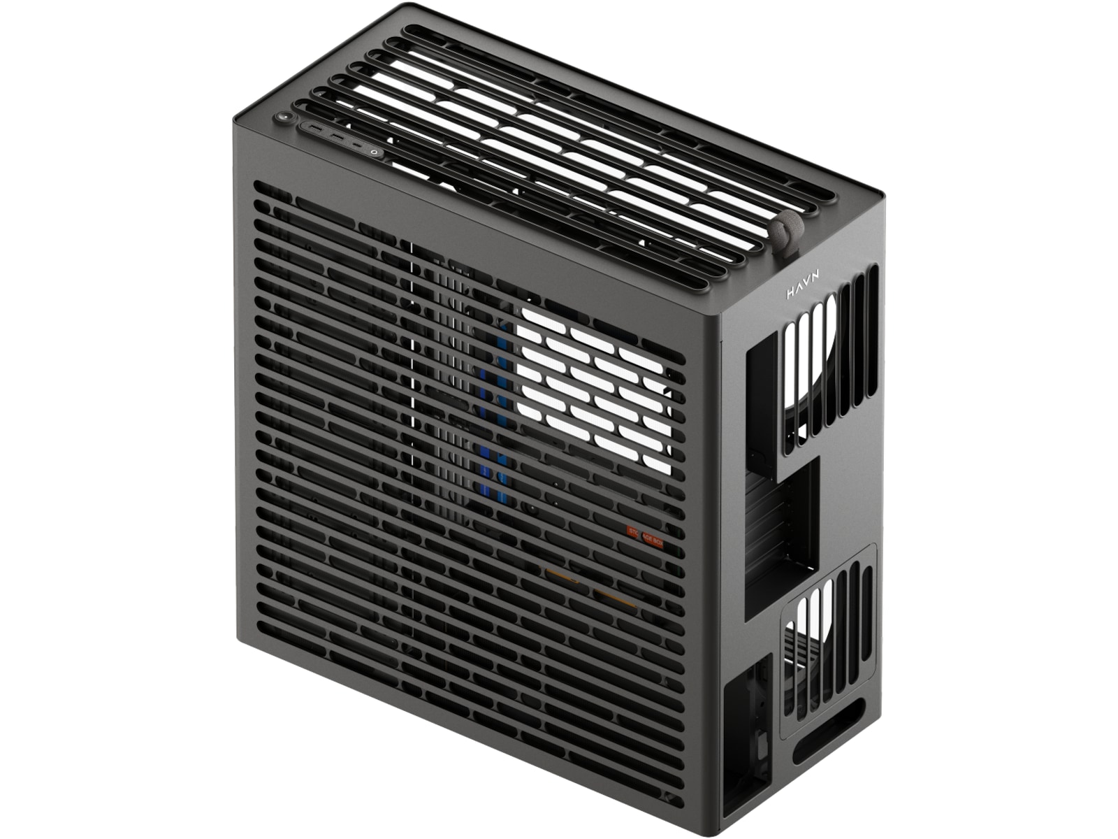 HAVN HS 420 VGPU Mid Tower (svart) Midi tower