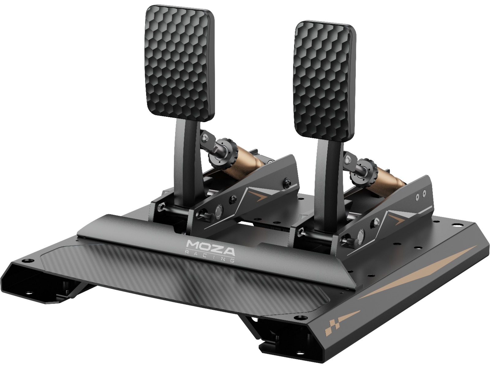 MOZA CRP2 Load-Cell Pedals (Throttle + Break) 200kg Ratt och pedaler