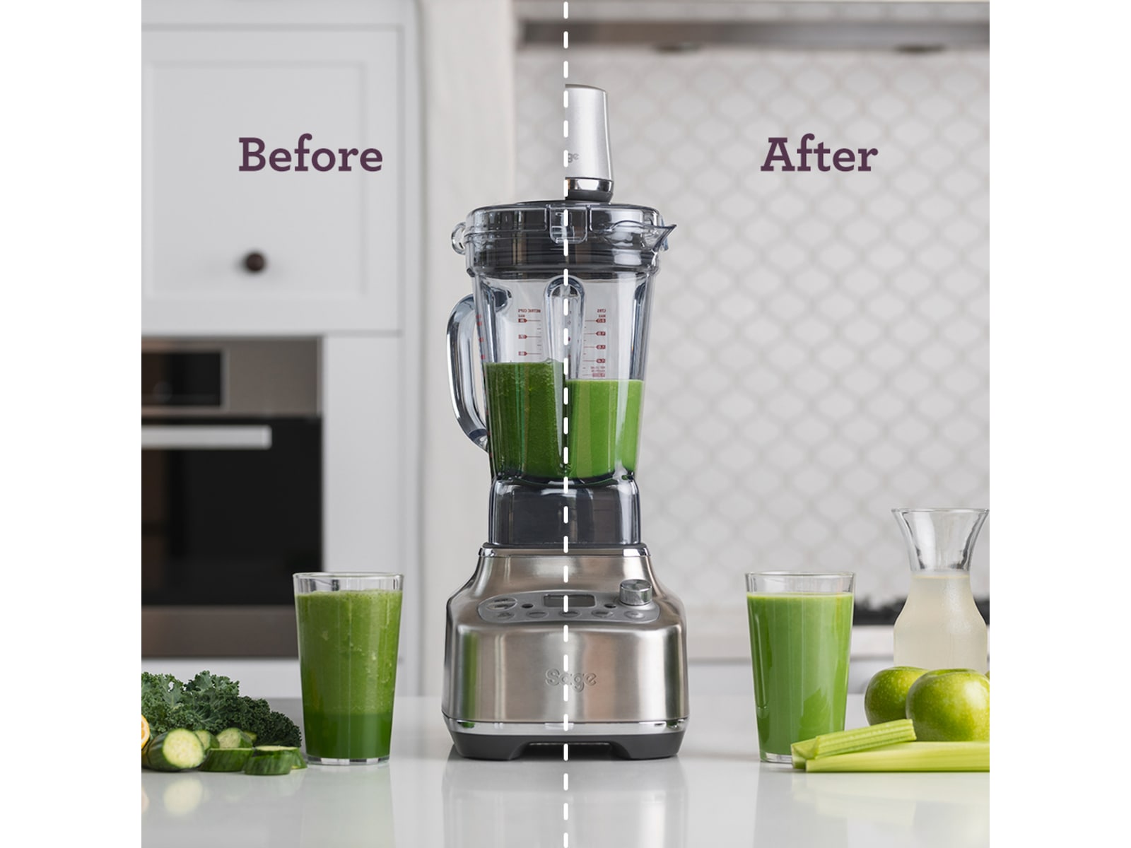 Sage Super Q Blender (borstat stål) -B-Grade Demo hem & hushåll