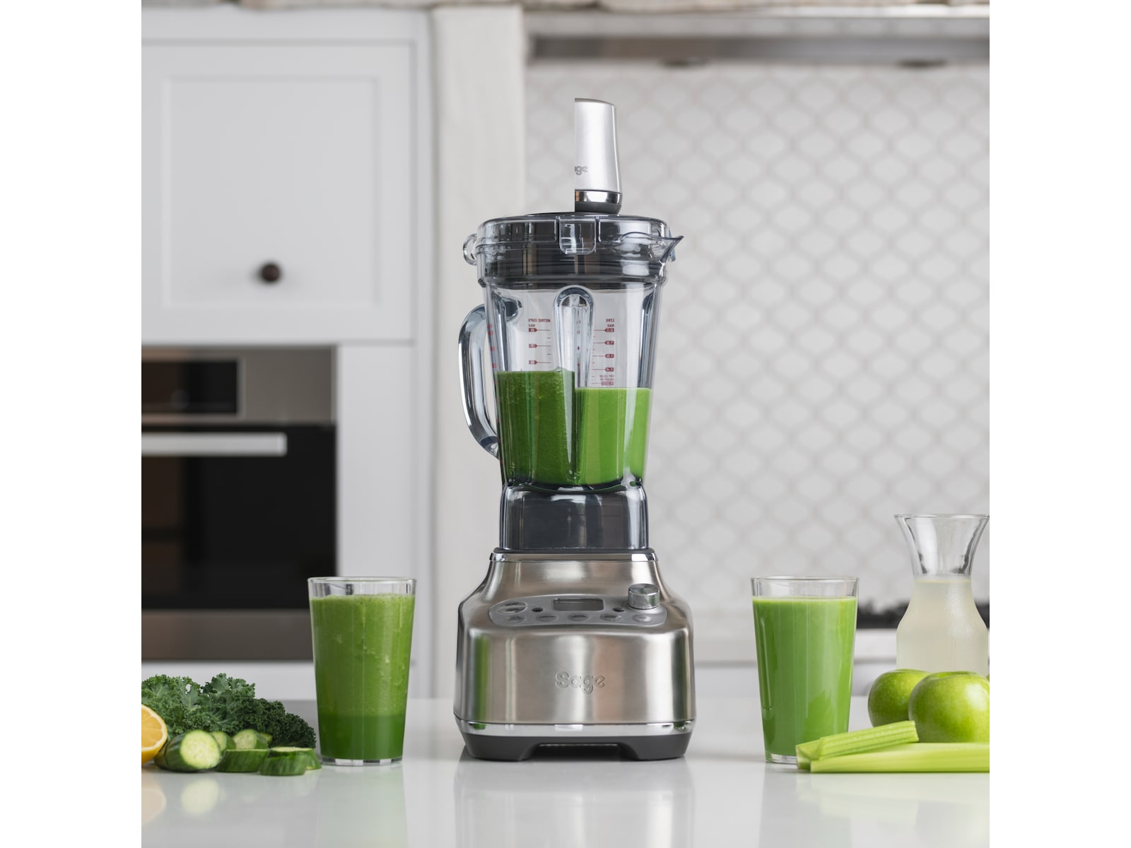 Sage Super Q Blender (borstat stål) -B-Grade Demo hem & hushåll
