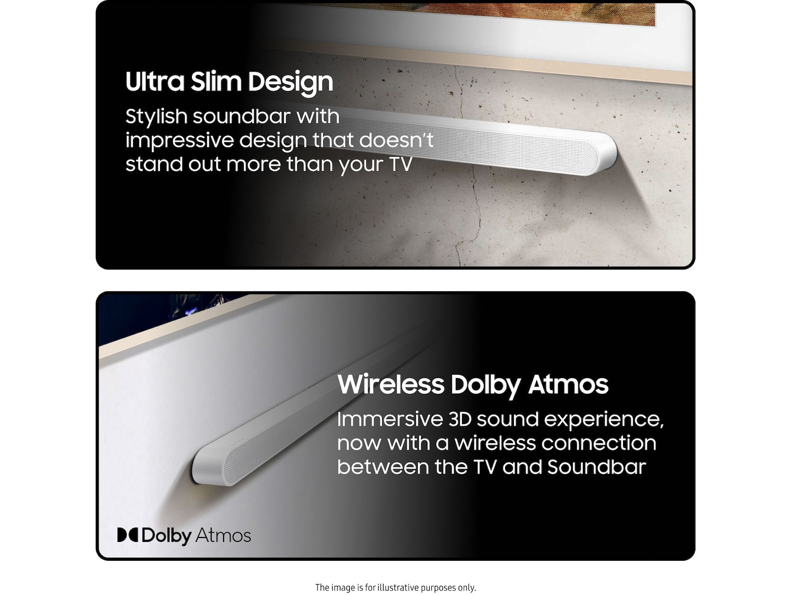 Samsung HW-S711D soundbar med subwoofer (vit) -B-Grade Demo Hi-Fi/stereo/DVD