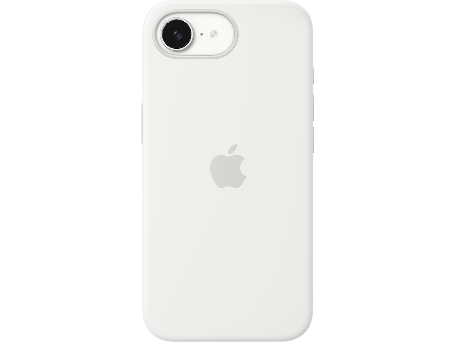iPhone 16e Silikonskal (vit) Mobilskal
