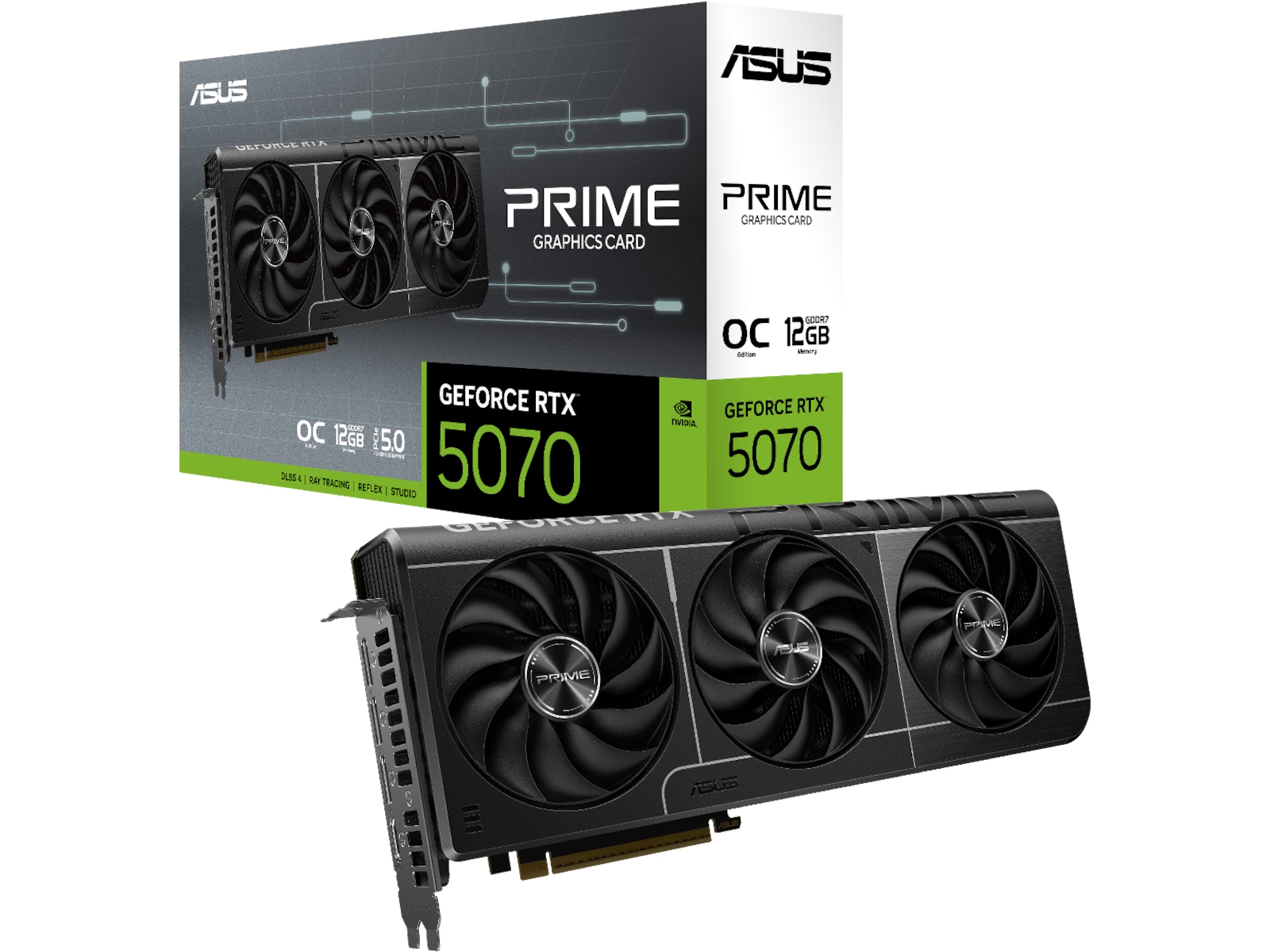 ASUS Prime GeForce RTX 5070 OC Grafikkort
