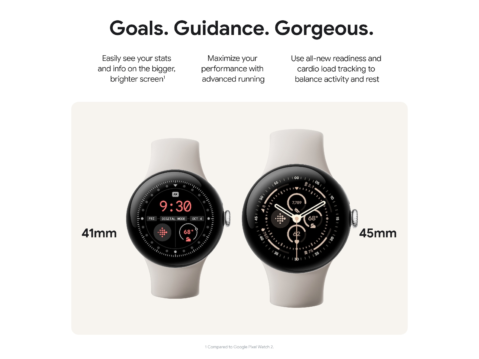 Google Pixel Watch 3 Large 45mm LTE (obsidian) -B-Grade Demo watches