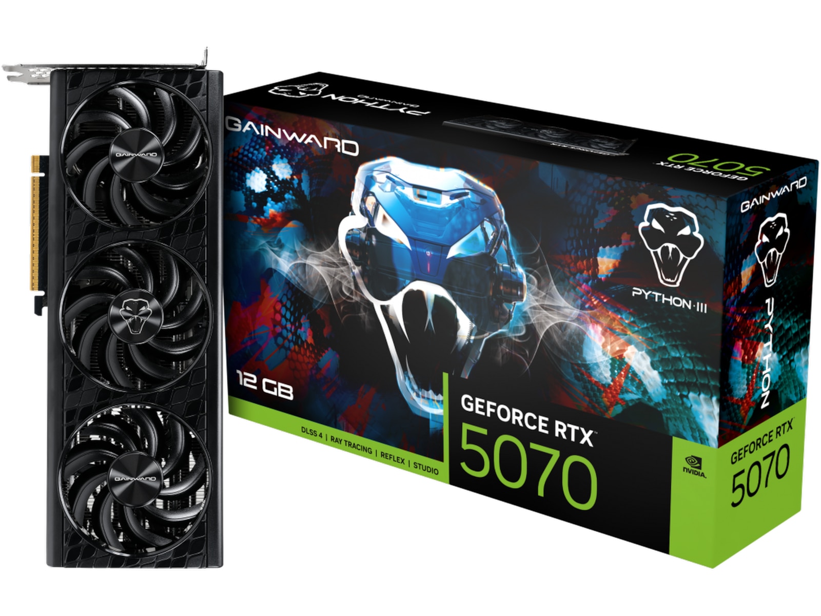 Gainward GeForce RTX 5070 Python III Grafikkort
