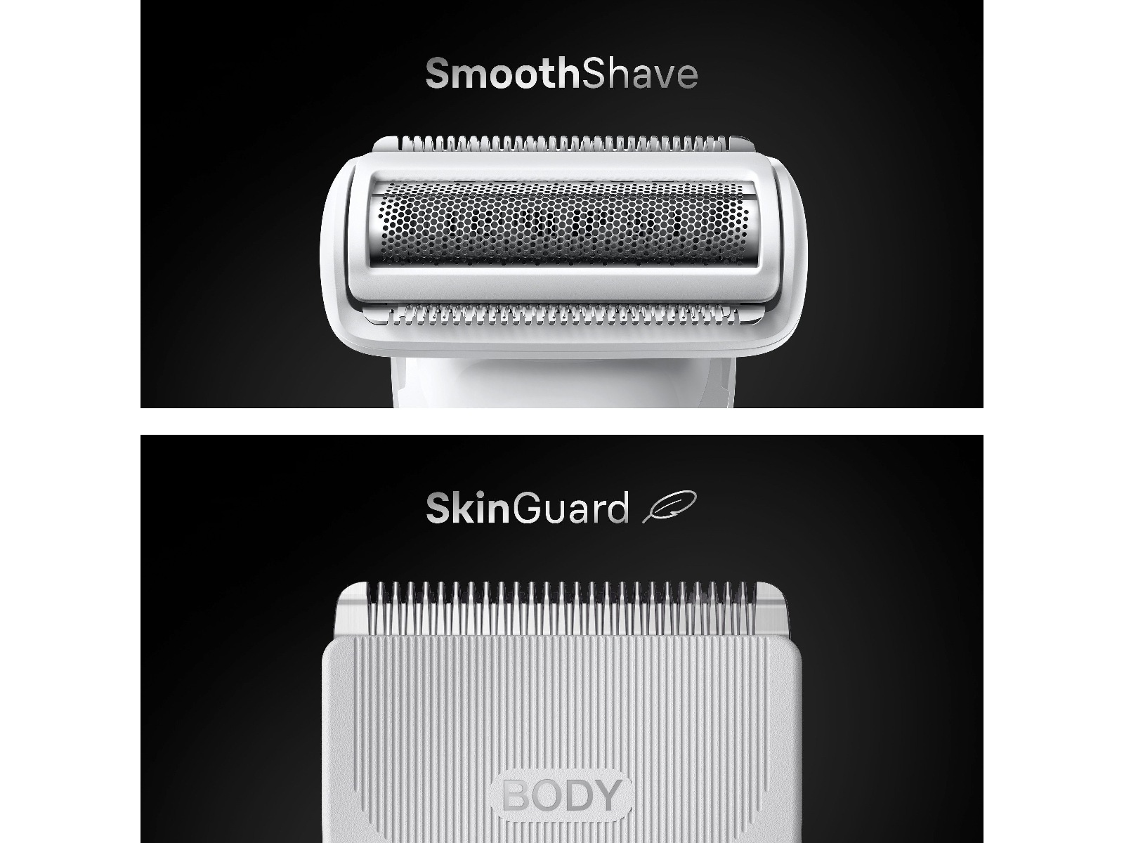 Braun Series 7 kroppstrimmer (grå) Rakapparat