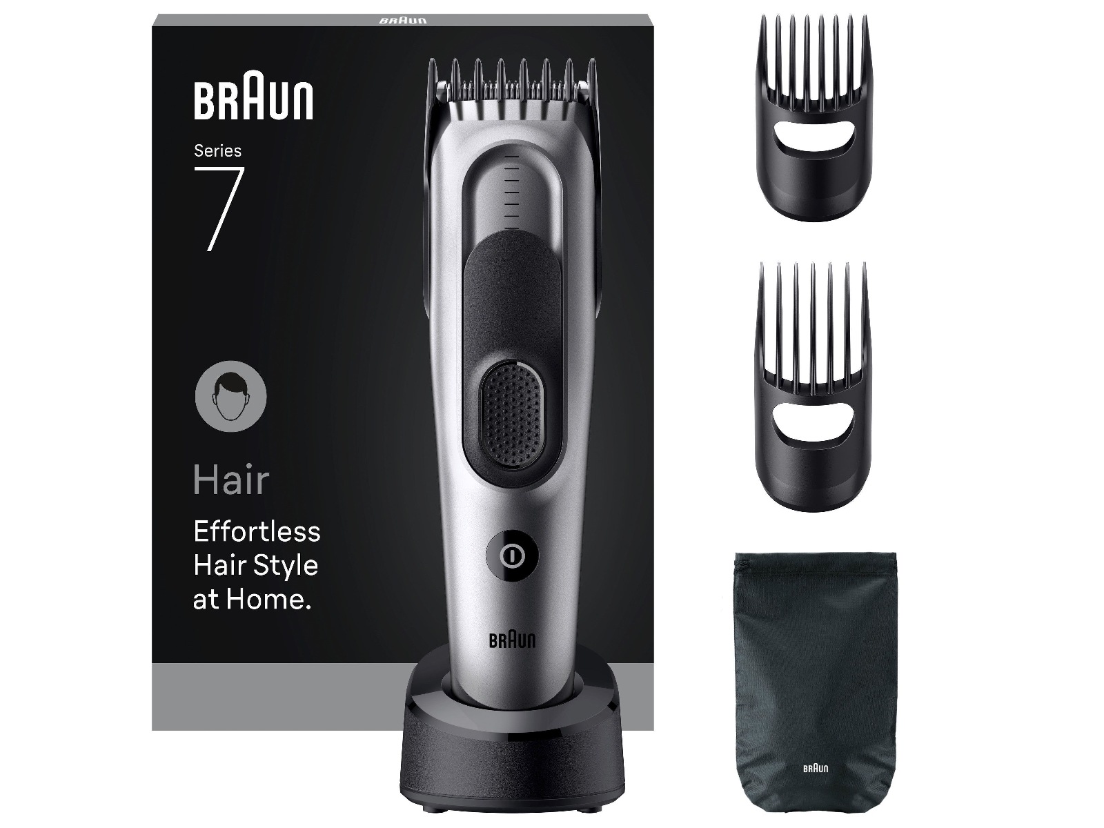 Braun Series 7 hårklippare (grå) Hårtrimmer