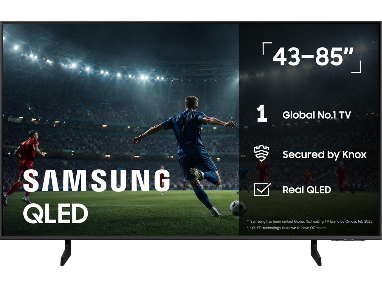 Samsung 43" Q8FA QLED 4K Smart TV (2025) 20 - 49 tums TV