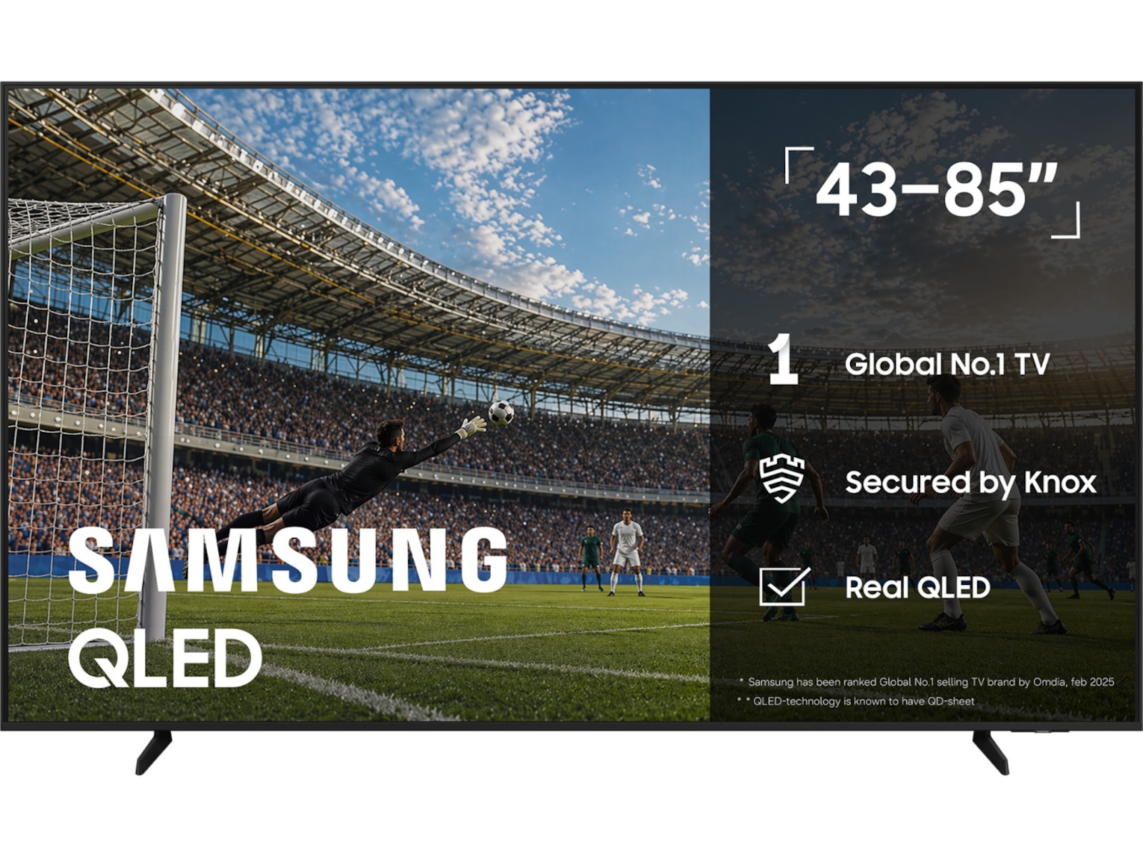 Samsung 75" Q7FA QLED 4K Smart TV (2025) 70 - 79 tums TV