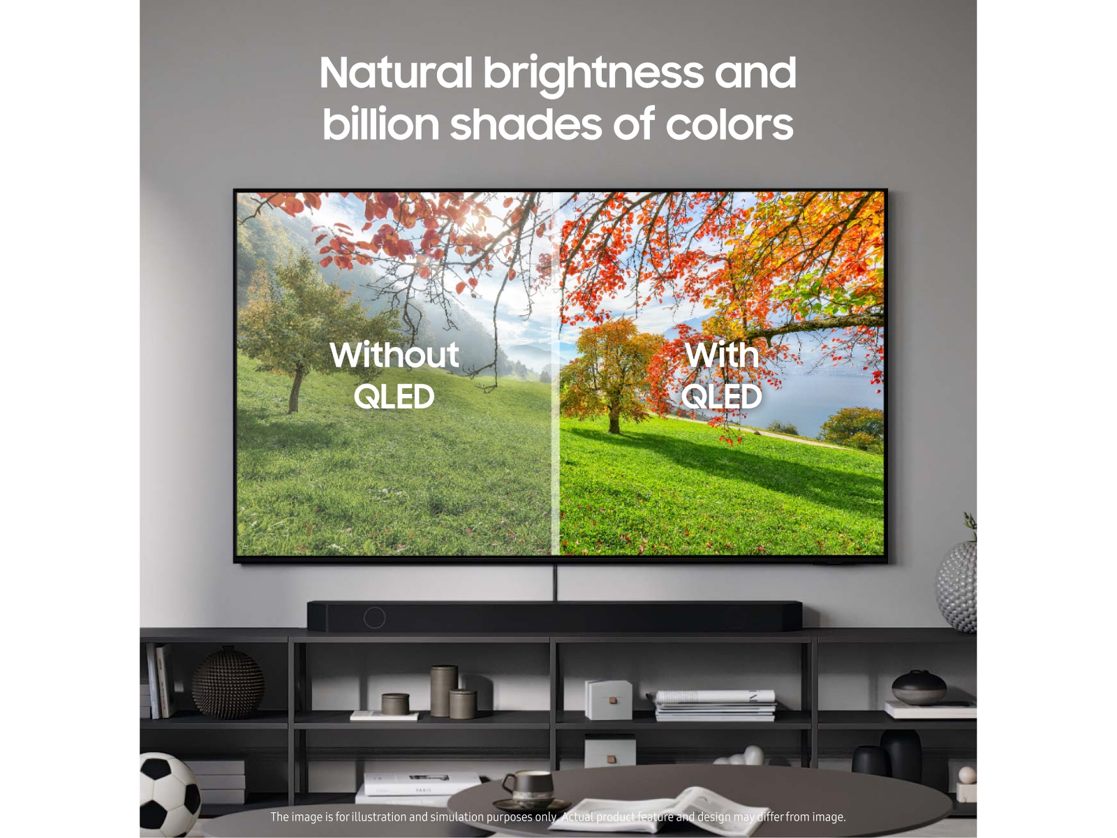 Samsung 55" Q7FA QLED 4K Smart TV (2025) 50 - 59 tums TV