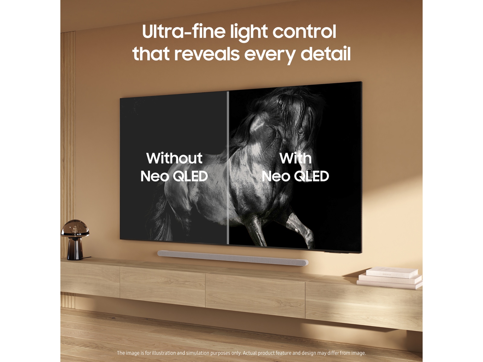 Samsung 85" QN73F Neo QLED 4K Mini LED Smart TV (2025) Över 80 tums TV