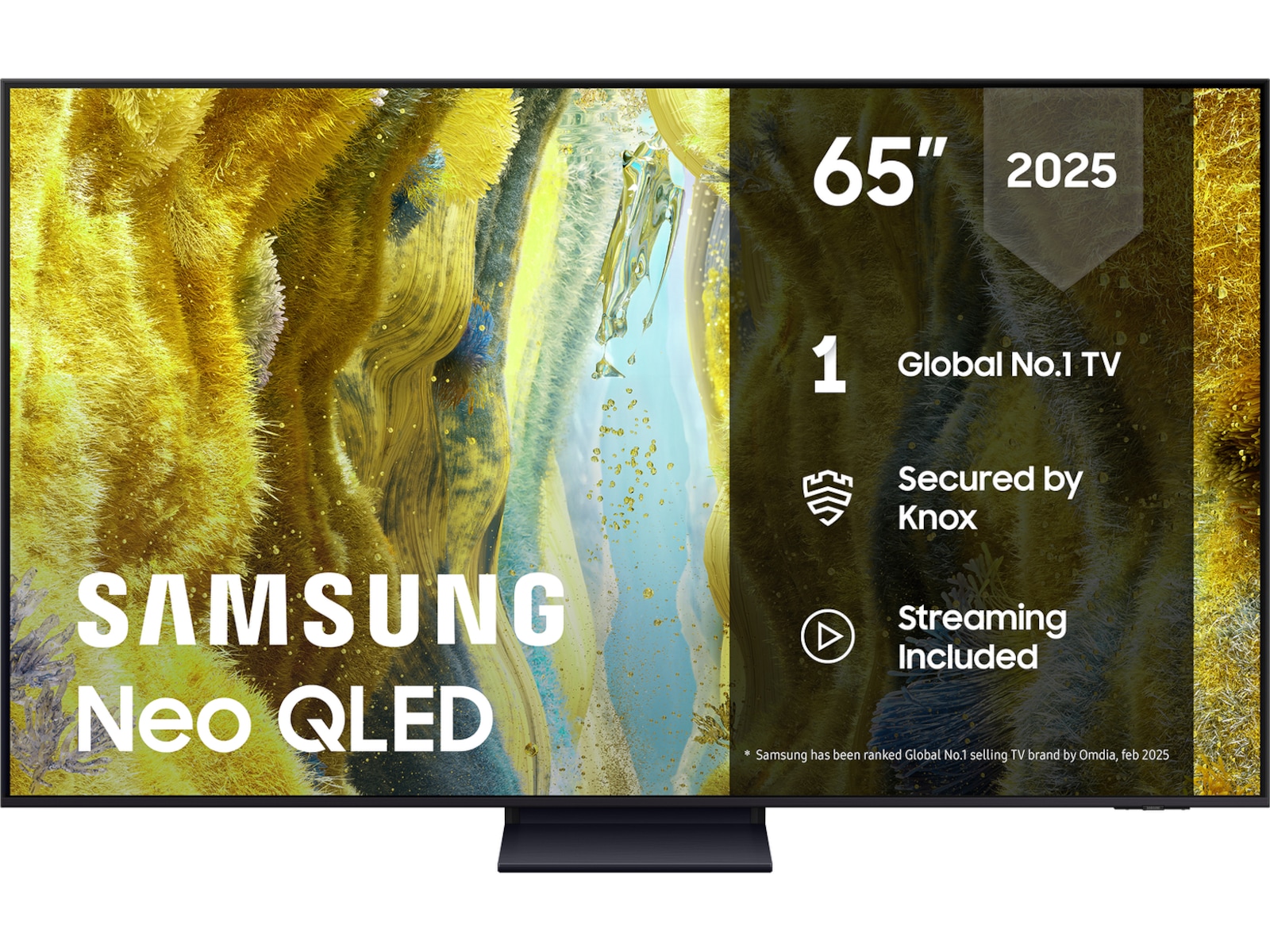 Samsung 65" QN73F Neo QLED 4K Mini LED Smart TV (2025) 60 - 69 tums TV