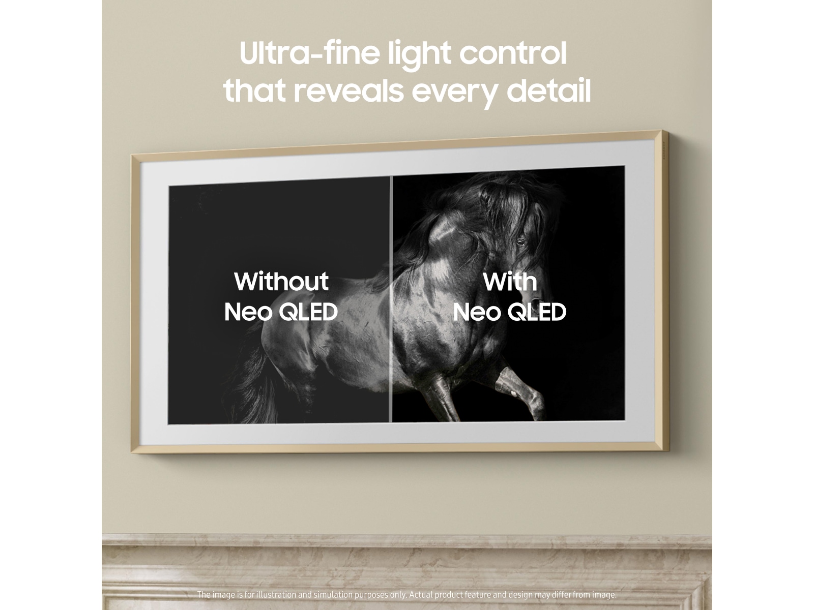 Samsung 85" The Frame Pro LS03FW Neo QLED 4K Smart TV (2025) Över 80 tums TV