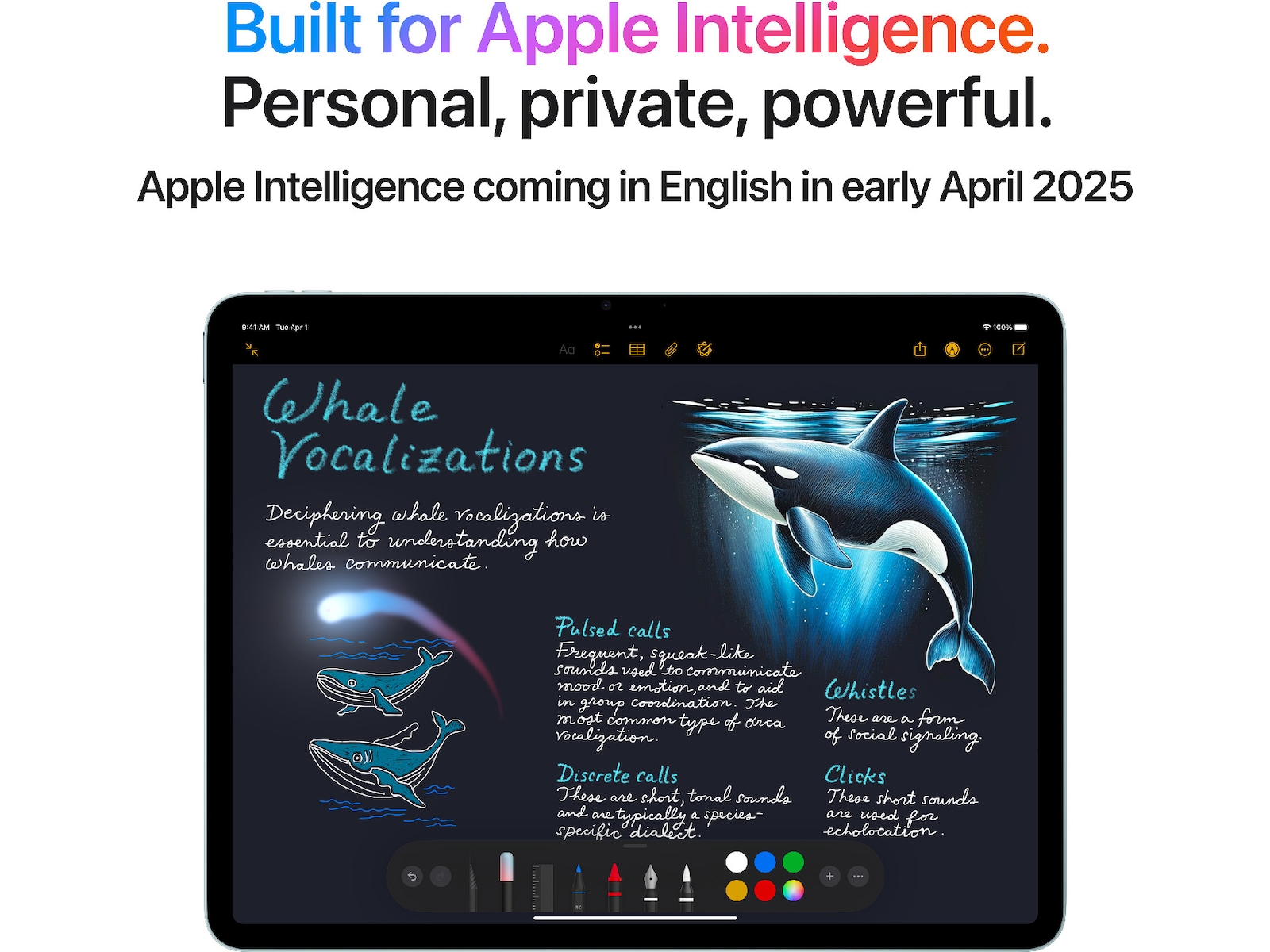 iPad Air 11" (2025) 256GB WiFi (rymdgrå) Surfplattor