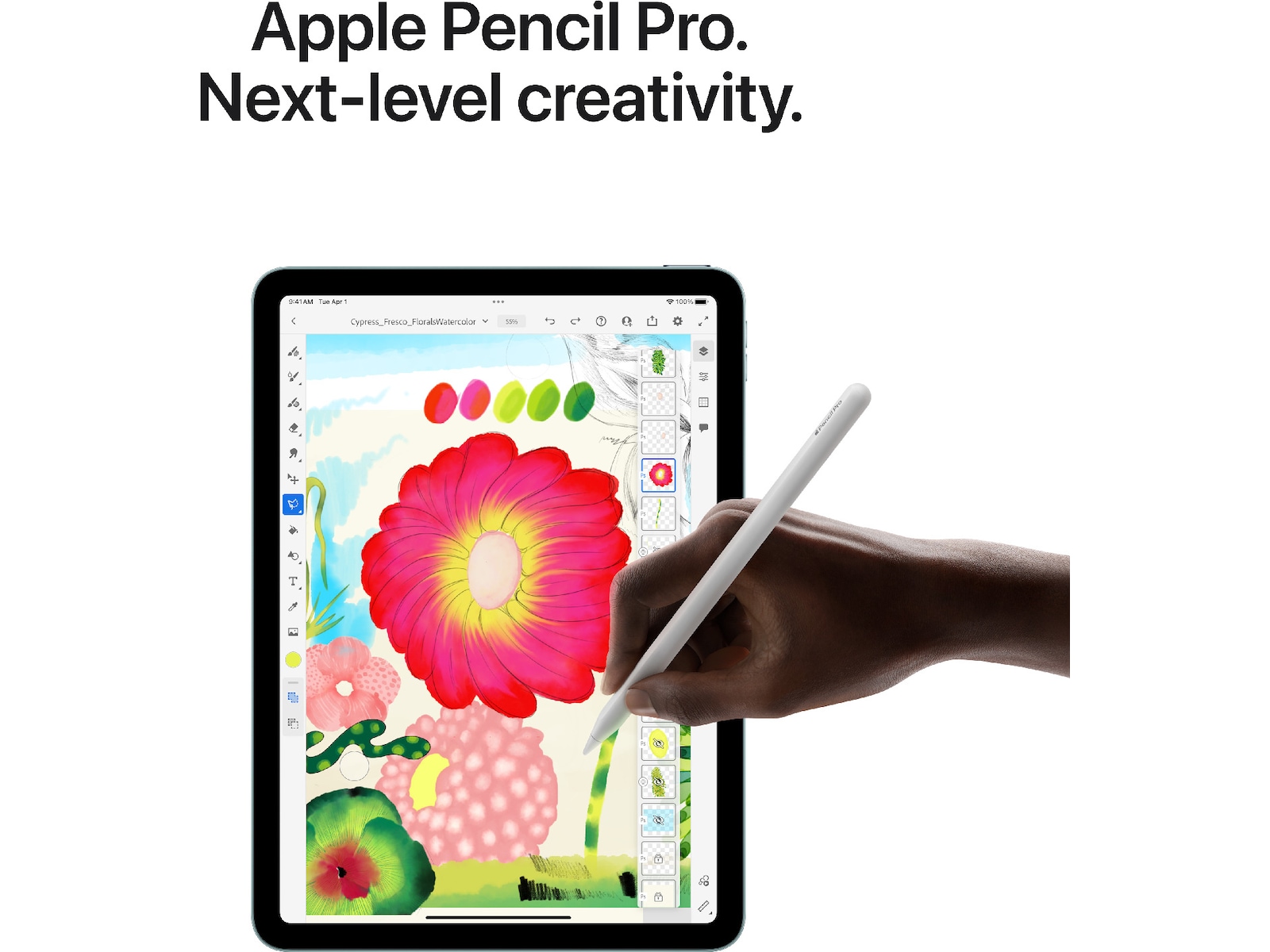 iPad Air 11" (2025) 128GB WiFi (blå) Surfplattor