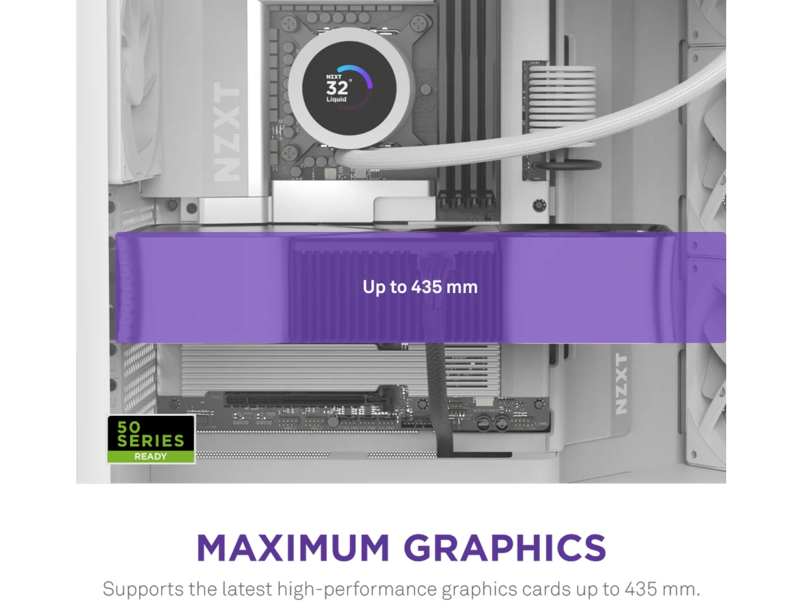 NZXT H9 Flow Mid Tower (vit) Midi tower