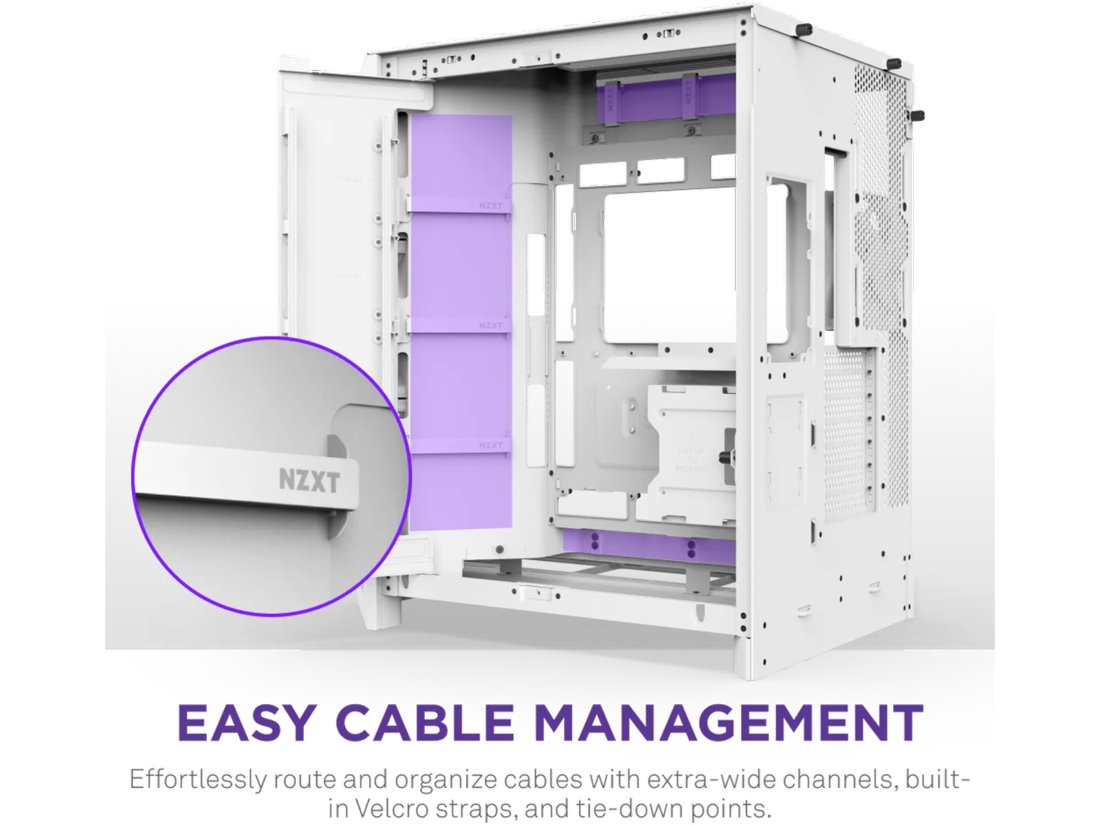 NZXT H9 Flow Mid Tower (vit) Midi tower