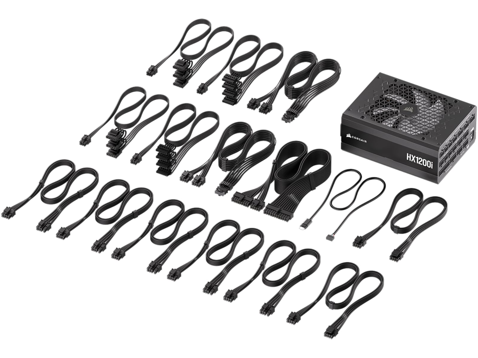 Corsair HXi Series HX1200i PSU (svart) Nätaggregat