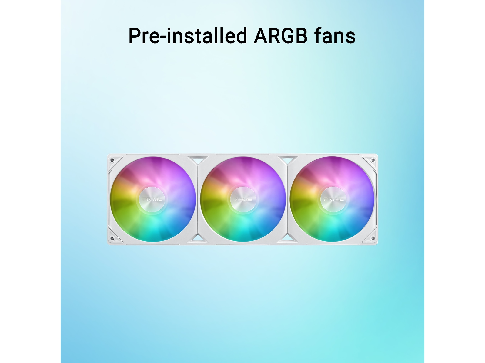 Asus Prime LC 360 ARGB Kylare (vit) CPU - Vattenkylning