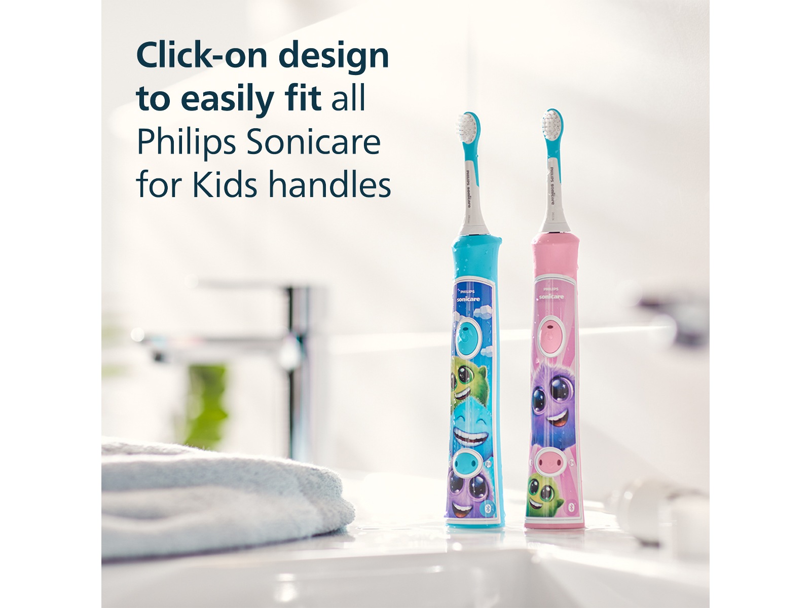 Philips Sonicare For Kids borsthuvuden (2 pack) Tandborsthuvud