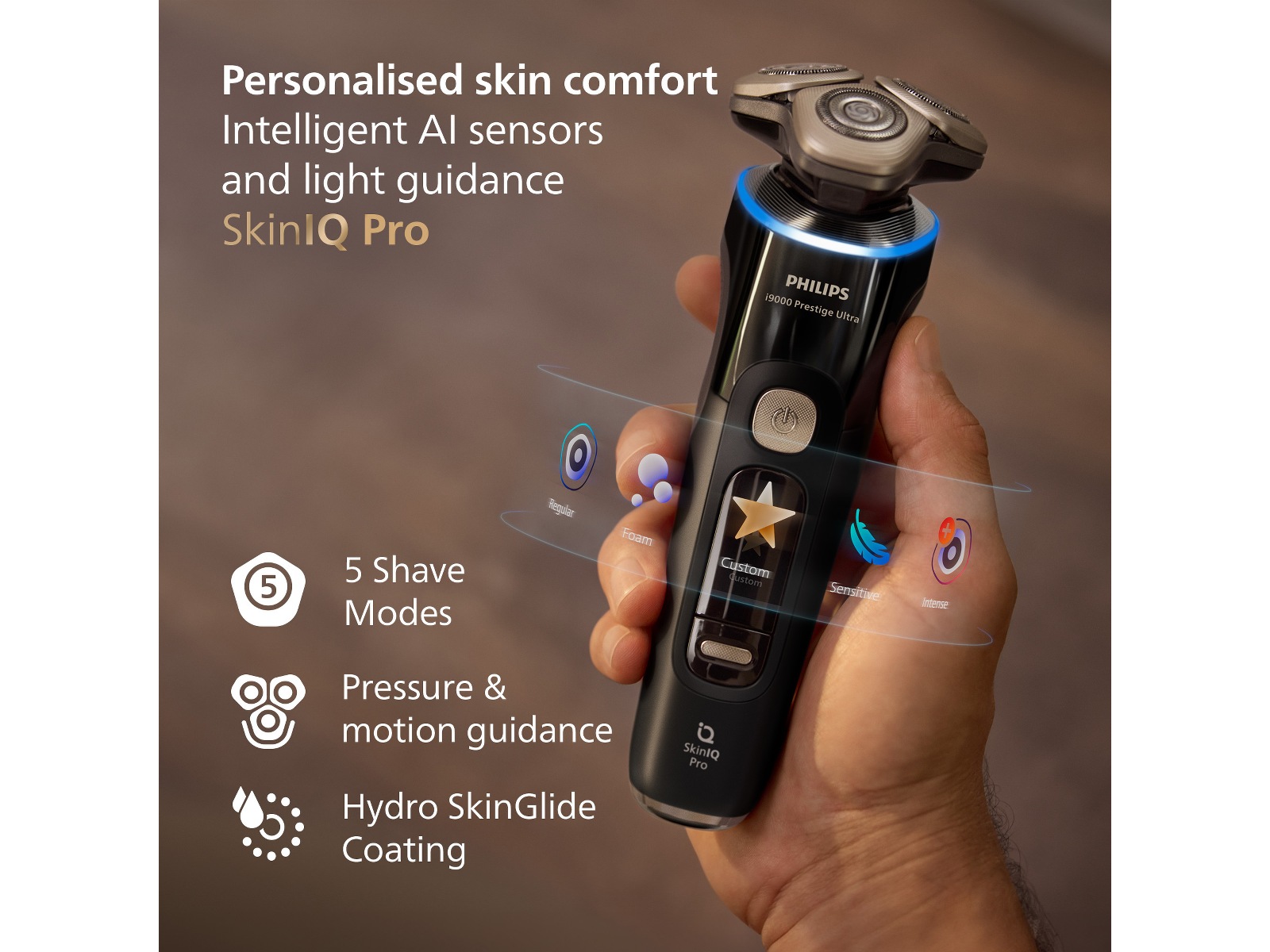 Philips i9000 Prestige Ultra Rakapparat XP9400/31 Rakapparat