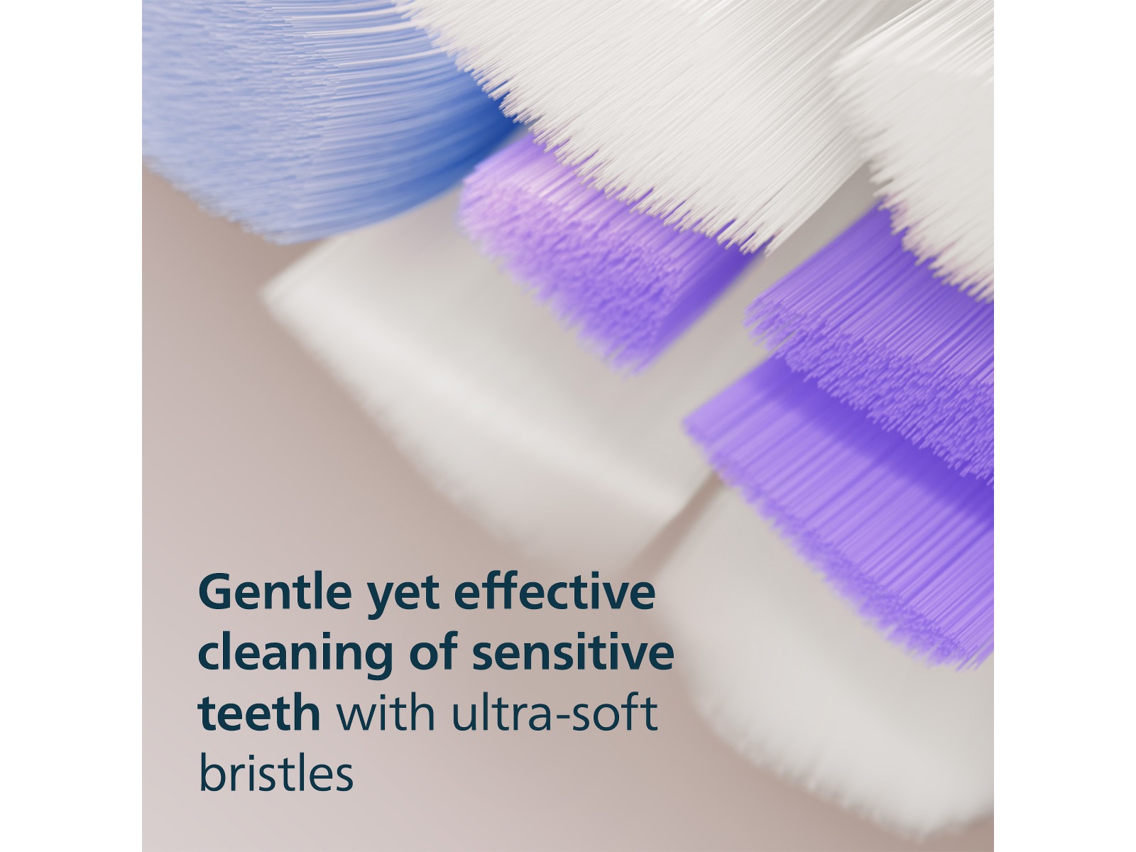 Philips Sonicare S2 Sensitive borsthuvuden (4 pack, vit) Tandborsthuvud