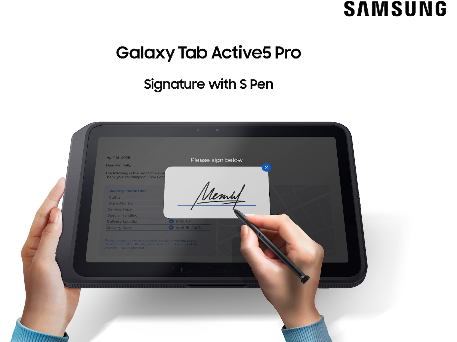 Galaxy Tab Active5 Pro 5G 256GB - Enterprise (svart) Surfplattor