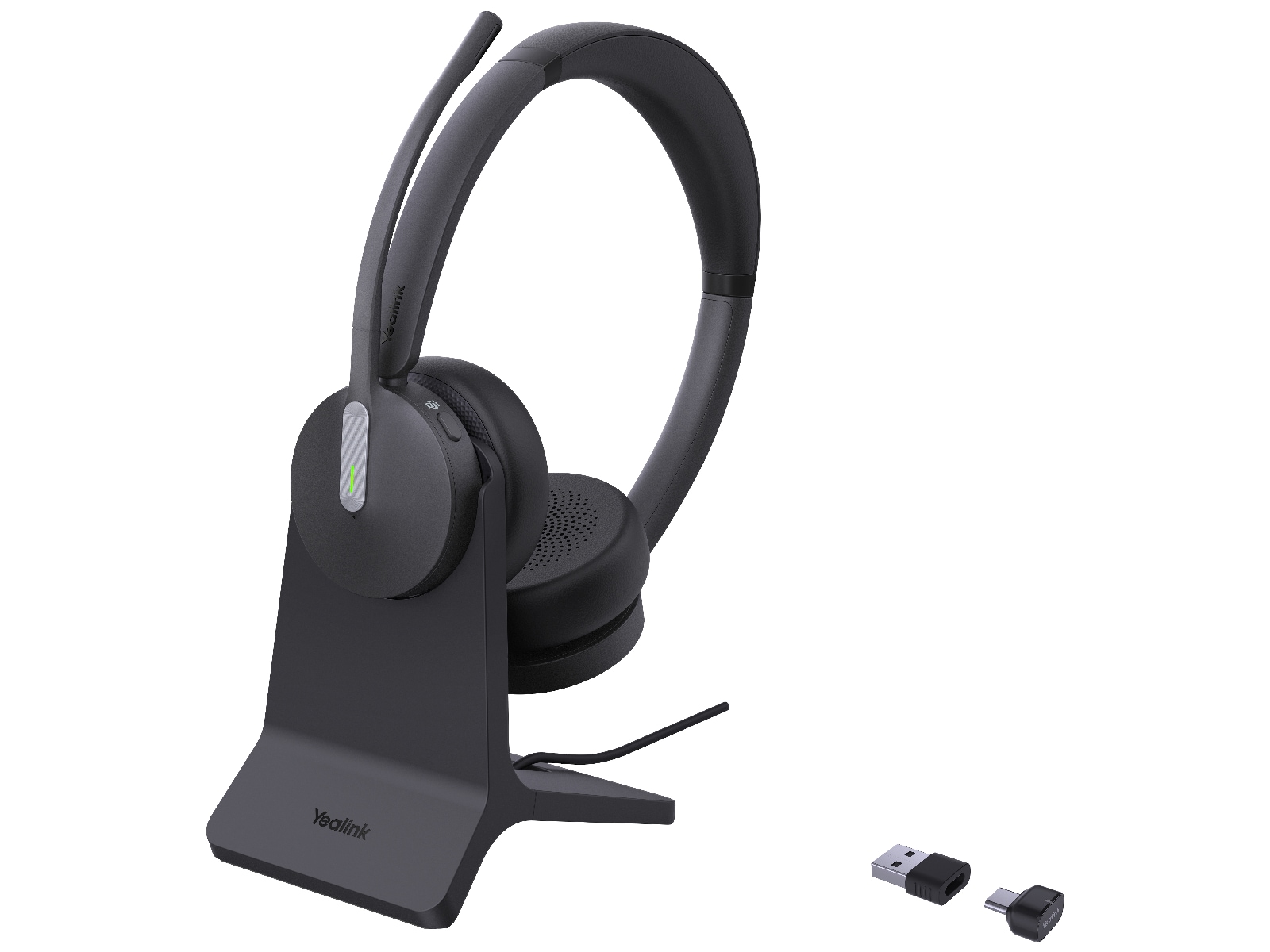 Yealink BH70 USB-C/A trådlöst On-Ear Headset Trådlöst headset