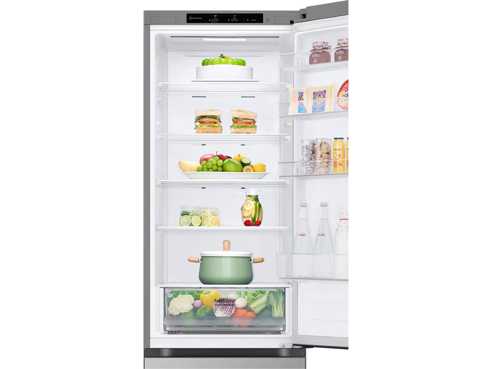 LG GBV22L0EPY Kombiskåp (stål) Kyl & frys kombiskåp